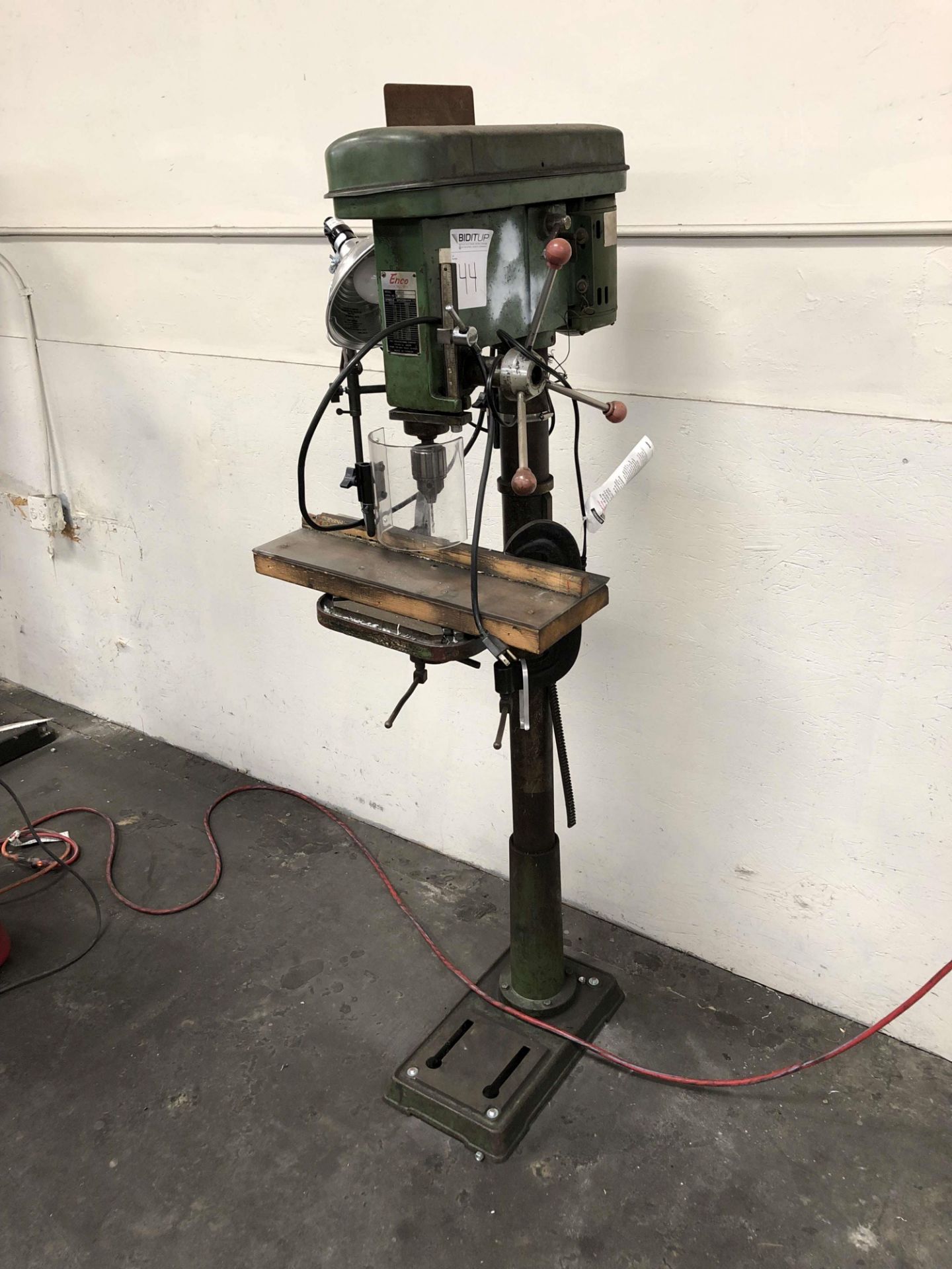 Enco 17" Floor Drill Press, Model 40005, 1/2 HP Motor, S/N B-05-