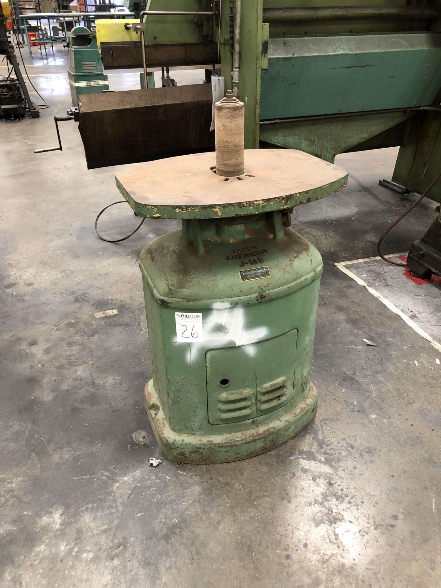 Yates American 3" Oscillating Spindle Sander, Model J-145