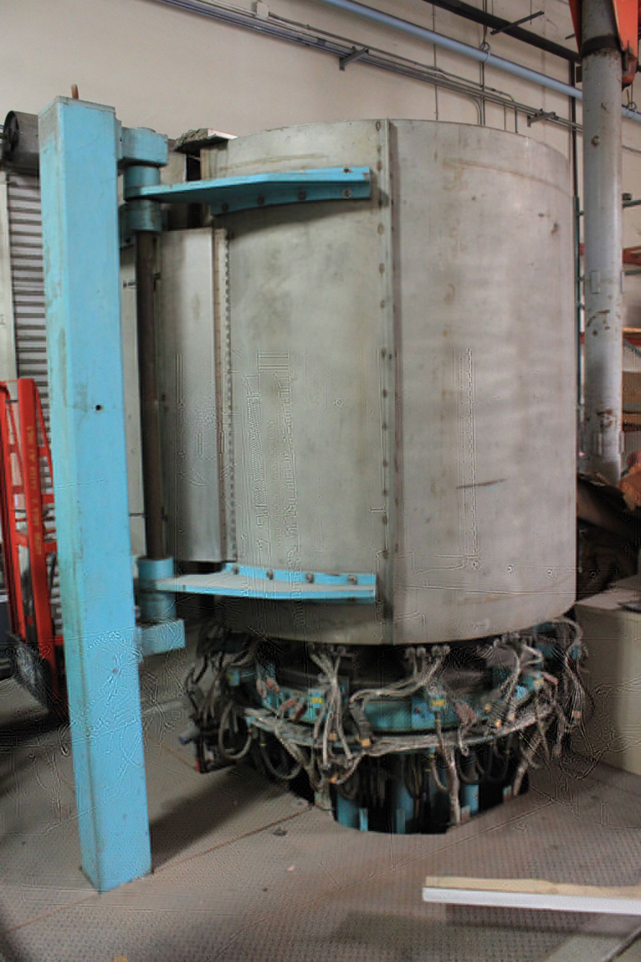 Grotnes Circumferential Hyd. Heated Ring Expander, 60" Dia. x 48" High x 3/8" WT - Located In - Image 6 of 26