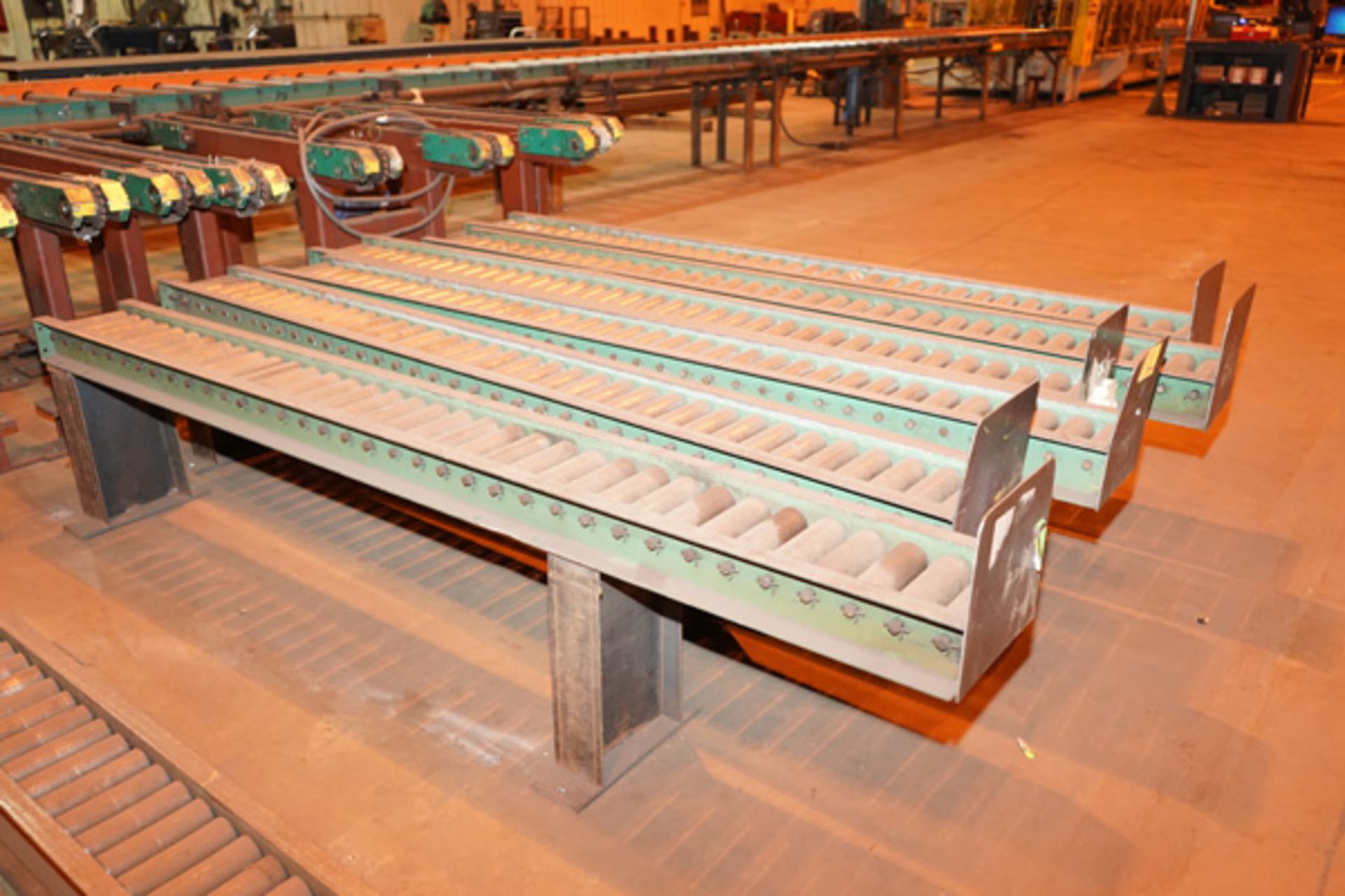 Roach Stackers and Conveyors, 70' Conveyor, 24'' Wide, w/ 7' Stackers, w/ 9' Small Rails - Image 12 of 12