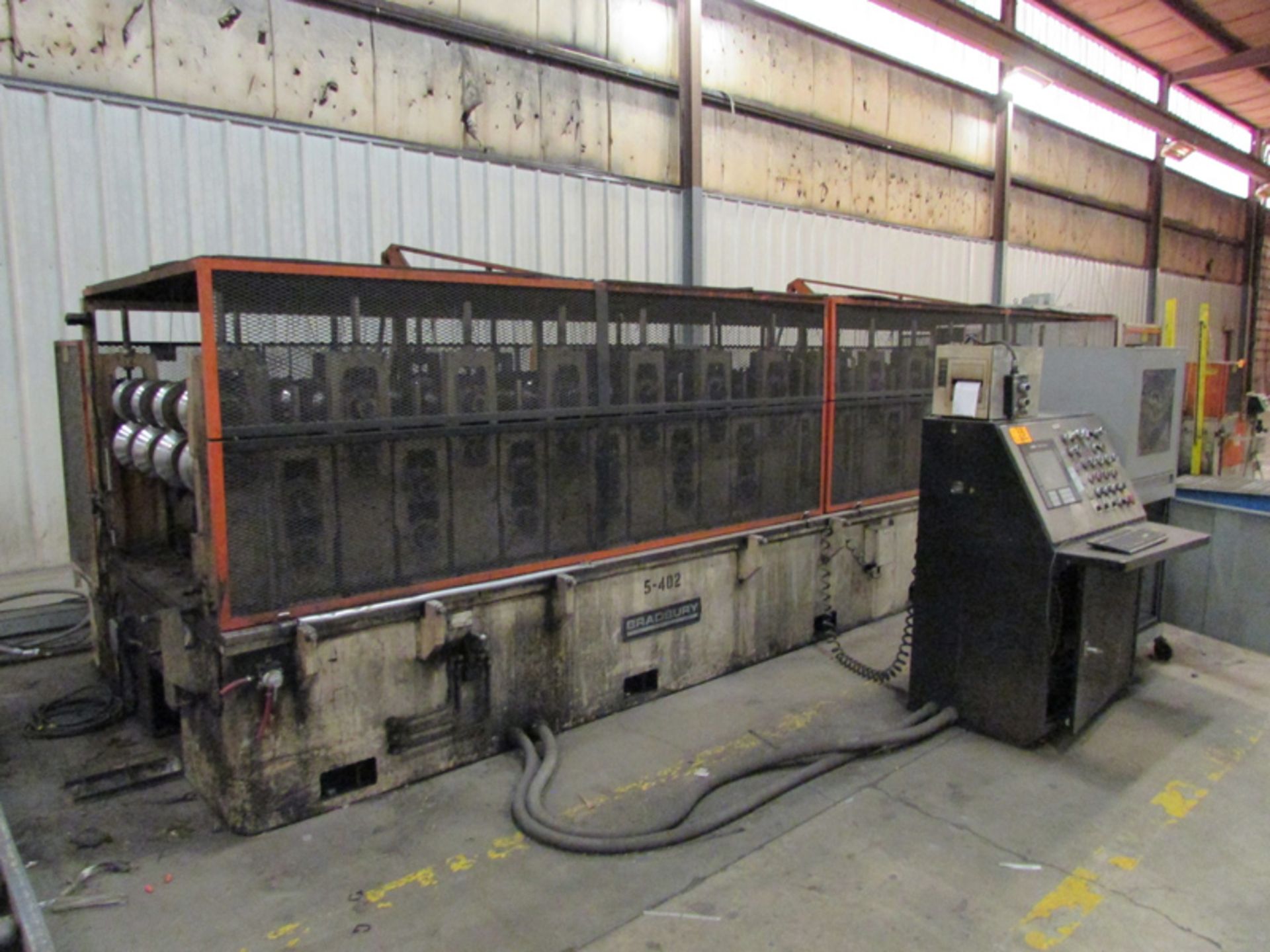 Bradbury Dbl. High Siding Panel Roll Forming Line, 28-Stand x 44" RS x 1.75" Shaft, Bradbury - Image 2 of 43