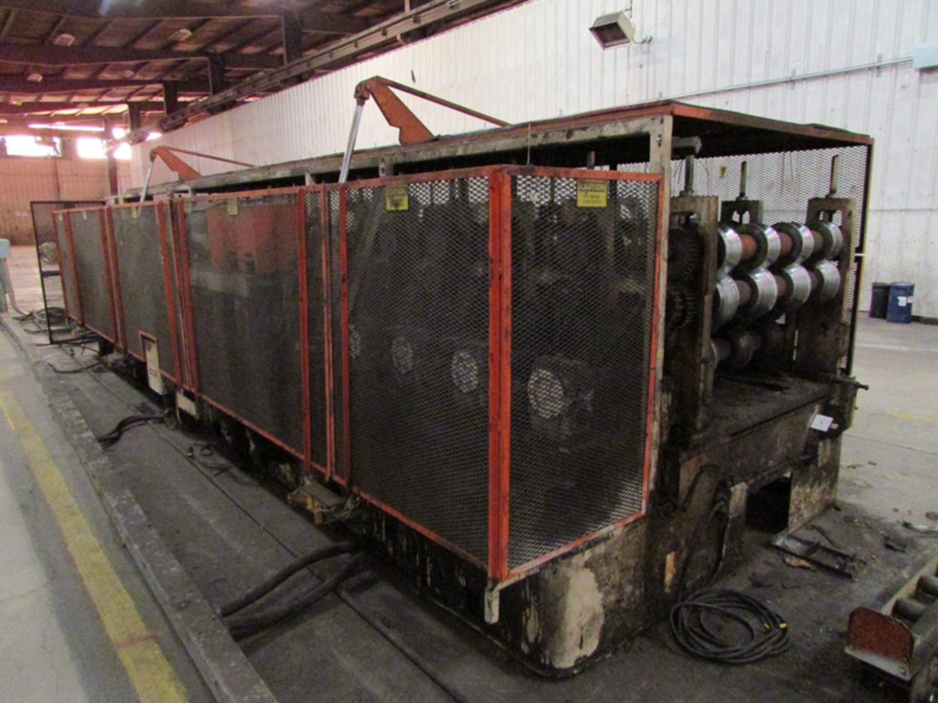 Bradbury Dbl. High Siding Panel Roll Forming Line, 28-Stand x 44" RS x 1.75" Shaft, Bradbury - Image 10 of 43