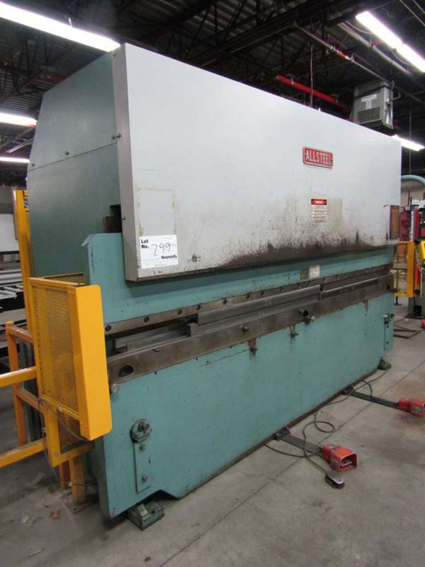 Allsteel CNC 2 Axis Hyd. Press Brake, 70-Ton x 12' - Located In Painesville, OH - 8452