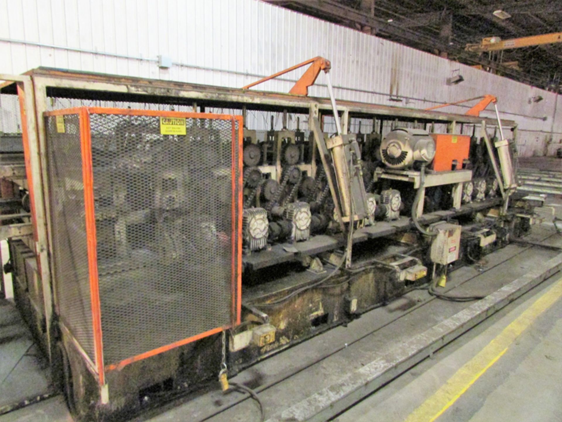 Bradbury Dbl. High Siding Panel Roll Forming Line, 28-Stand x 44" RS x 1.75" Shaft, Bradbury - Image 6 of 43