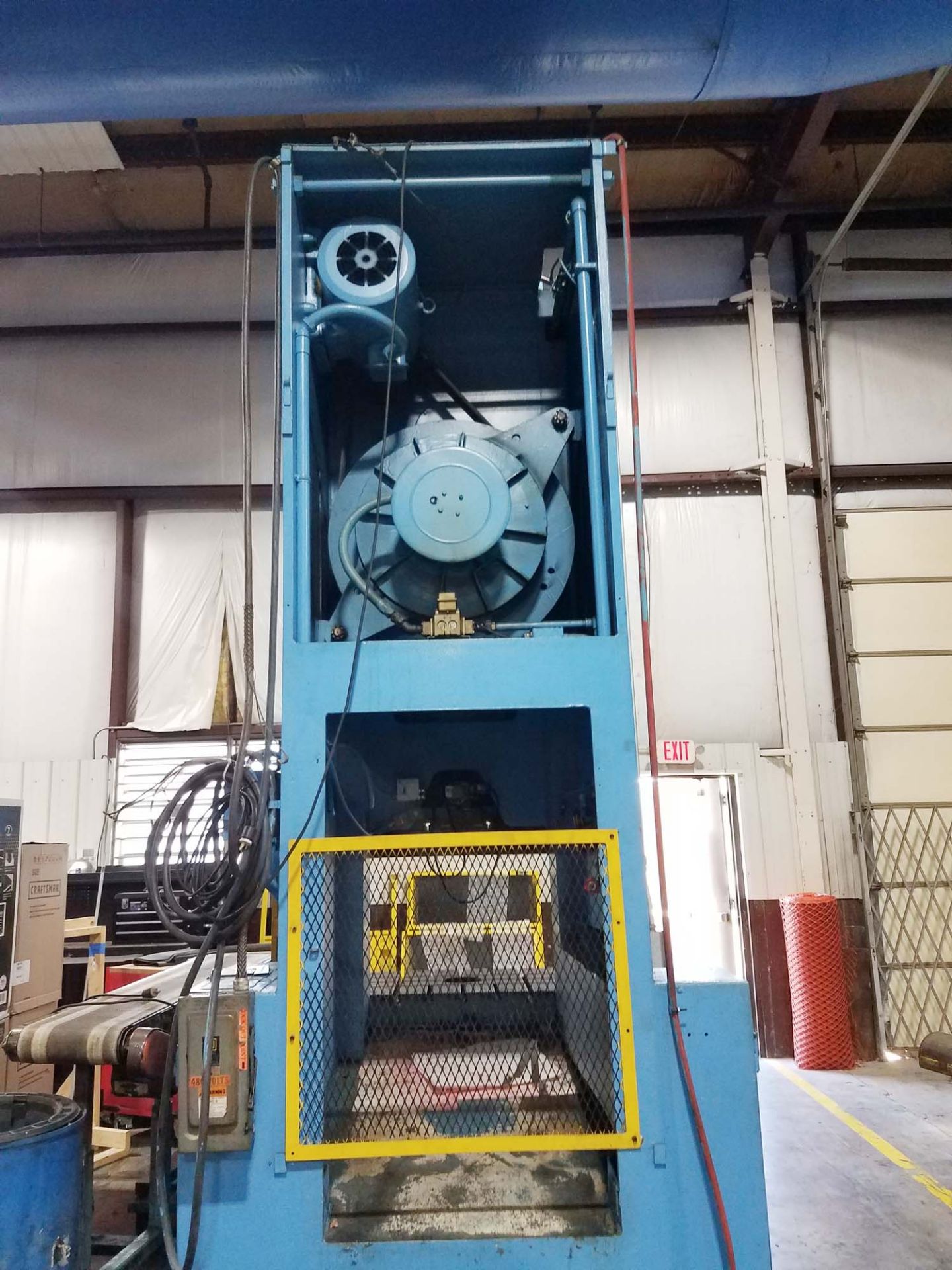 Aida Gap Frame Single Crank Press, 220-Ton x 57" x 31" - Located In Sedalia, MO - 8372 - Image 4 of 6