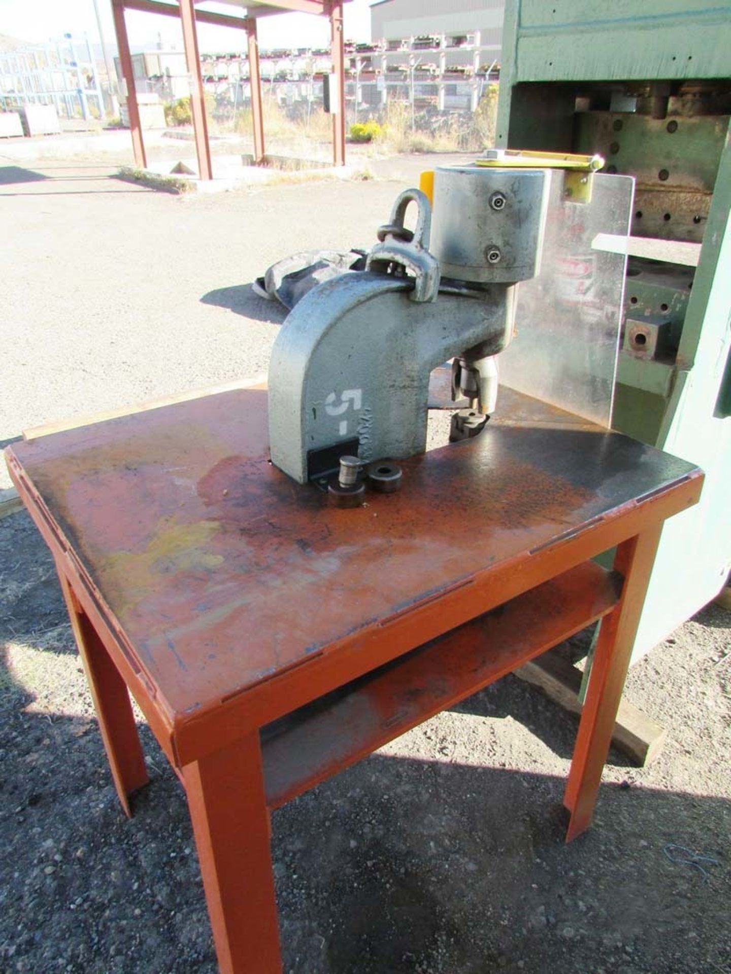 Whitney Dual Hydraulic Potable Punches, 50 Ton - Located In Huntington Park, CA - 8324 - Image 4 of 14