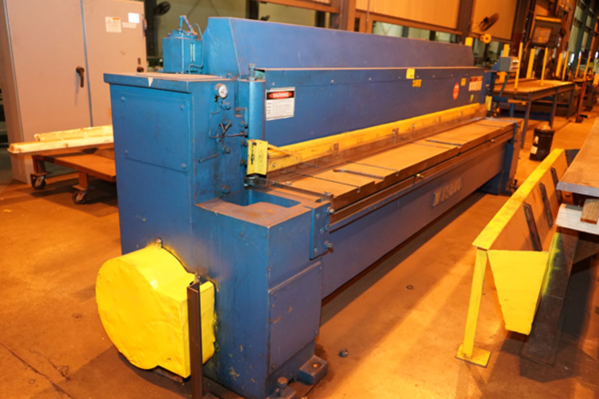 Wysong 1/4'' x 12' Power Shear, Mdl: 1225, Front Operated Power Back Gauge, S/N: P28-442 - Image 2 of 9