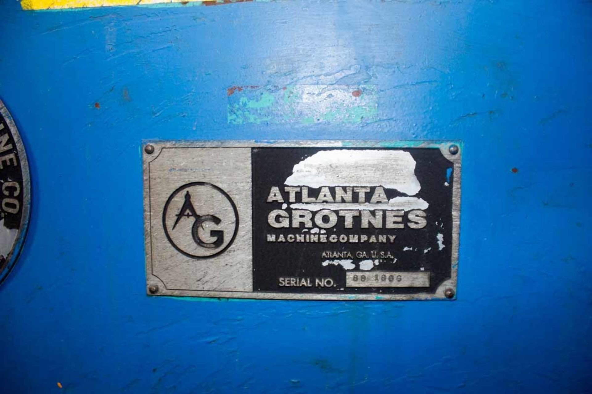 Atlanta Grotness Tank Bead Former Mach., 10 Ga. x 0"-110" - Located In Huntington Park, CA - 4447 - Image 8 of 10
