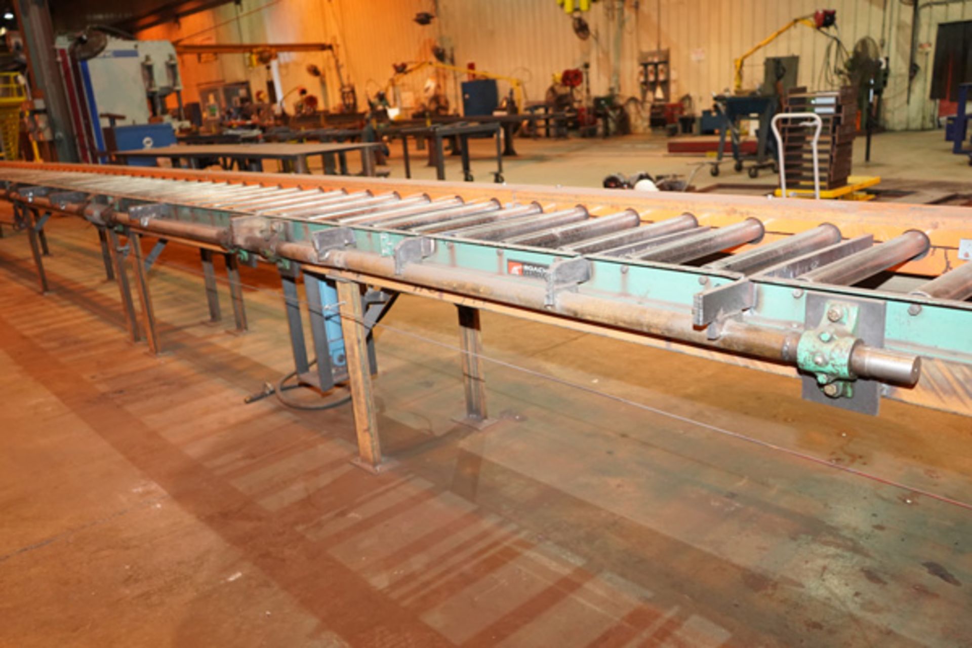 Roach Stackers and Conveyors, 70' Conveyor, 24'' Wide, w/ 7' Stackers, w/ 9' Small Rails - Image 3 of 12