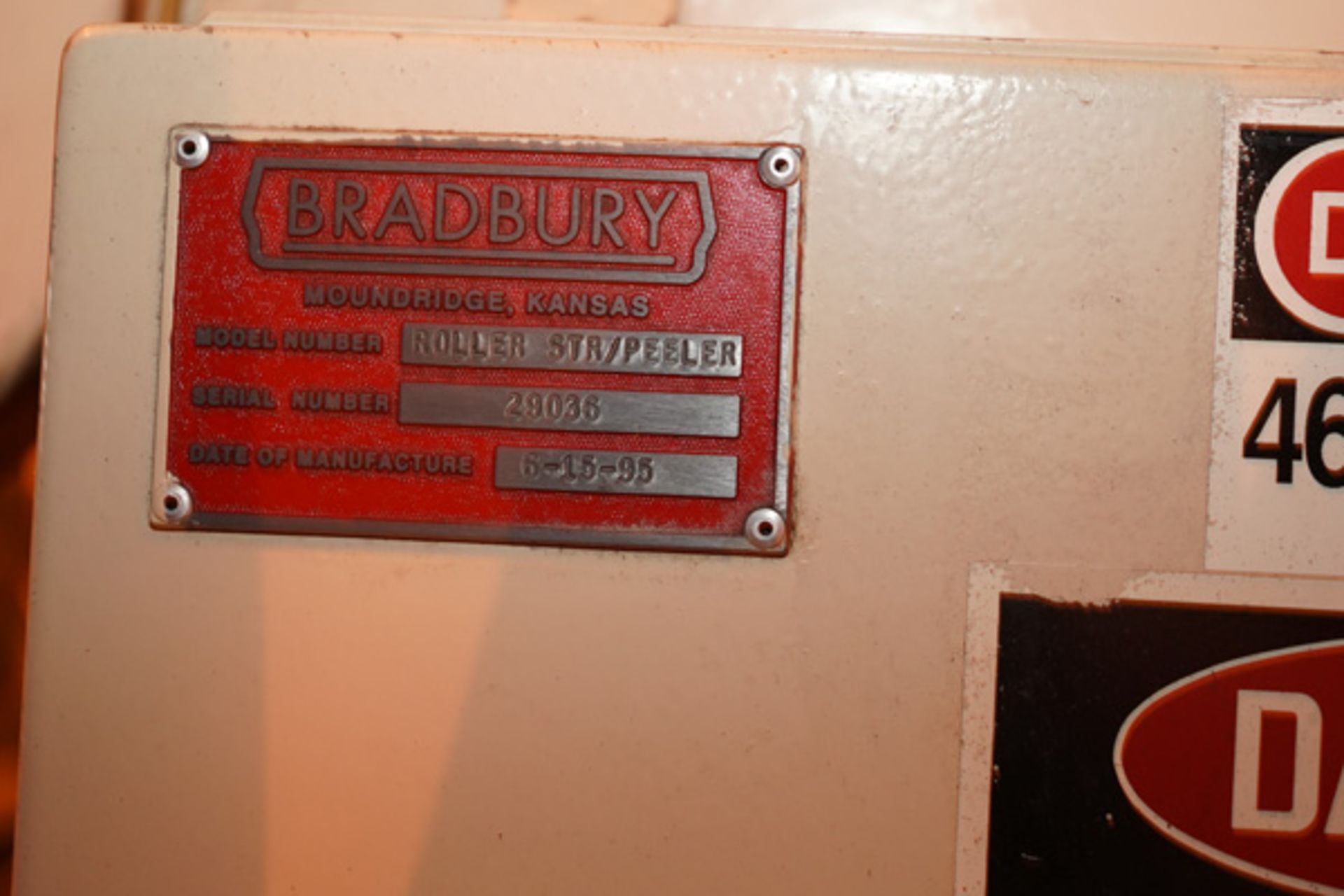 1995 Bradbury Straightener & Feeder, S/N 29036 & 29038 - Image 9 of 19