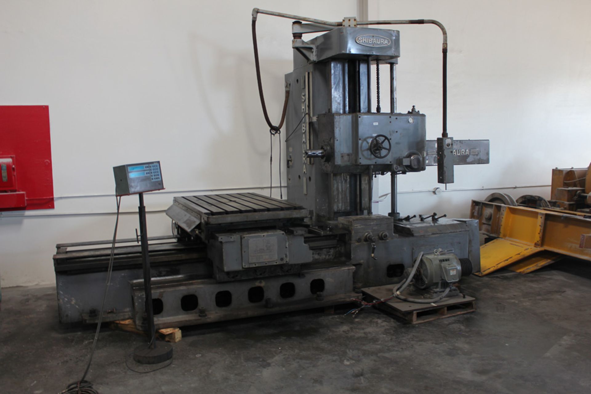 3.5" Shibuara Table Type Horizontal Boring Mill Metal Milling Machine - Located In: Huntington Park, - Image 2 of 12