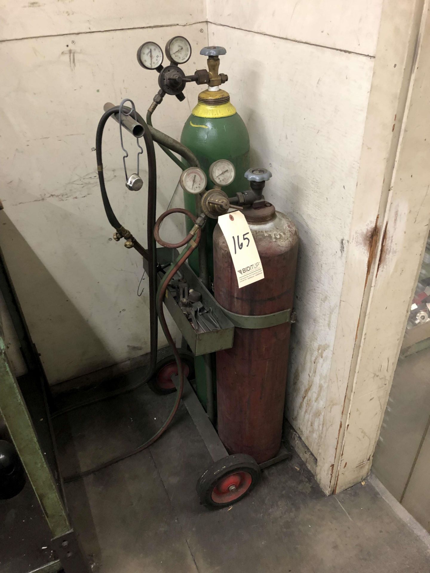 Acetylene/Oxygen Torch Set Up w/ Cart