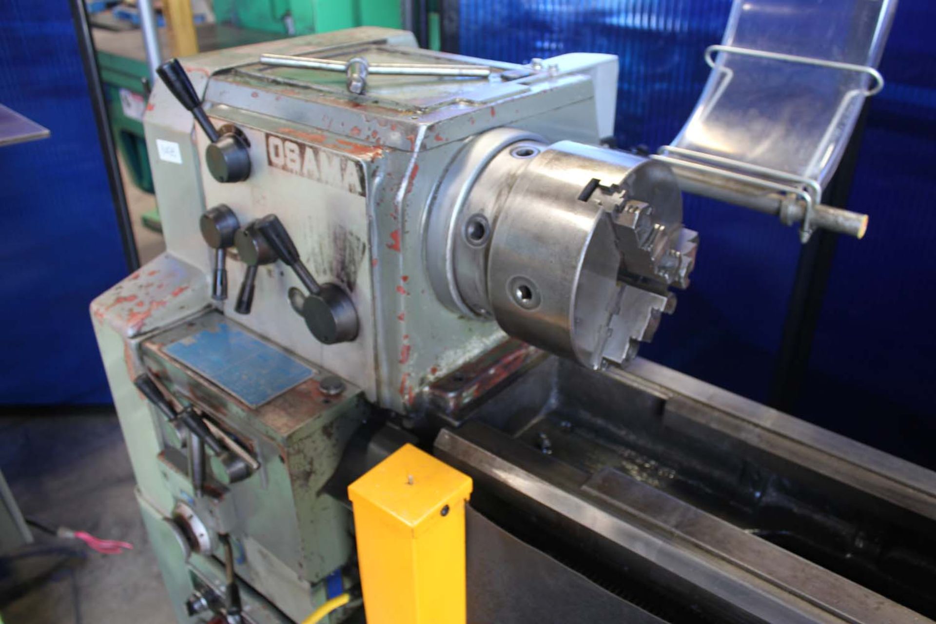 14"/22 Swing x 40" Center Osama 1000 Gap Engine Lathe Turning Machine Tooled - Located In: - Image 5 of 21