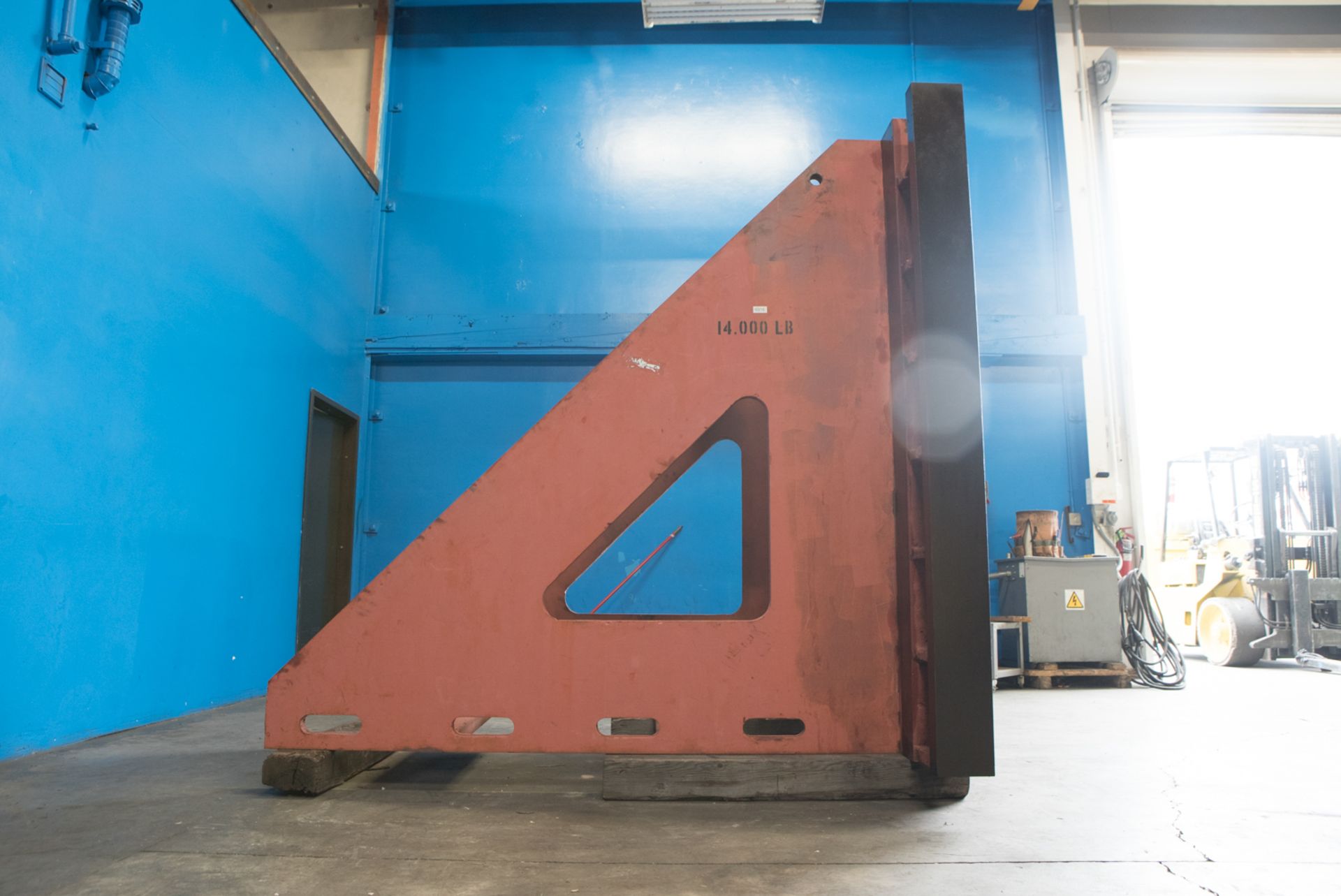 T-Slotted Precision Metal Angle Plate 72" x 89" x 95" Machining Accessories - Located In: Huntington - Image 8 of 9