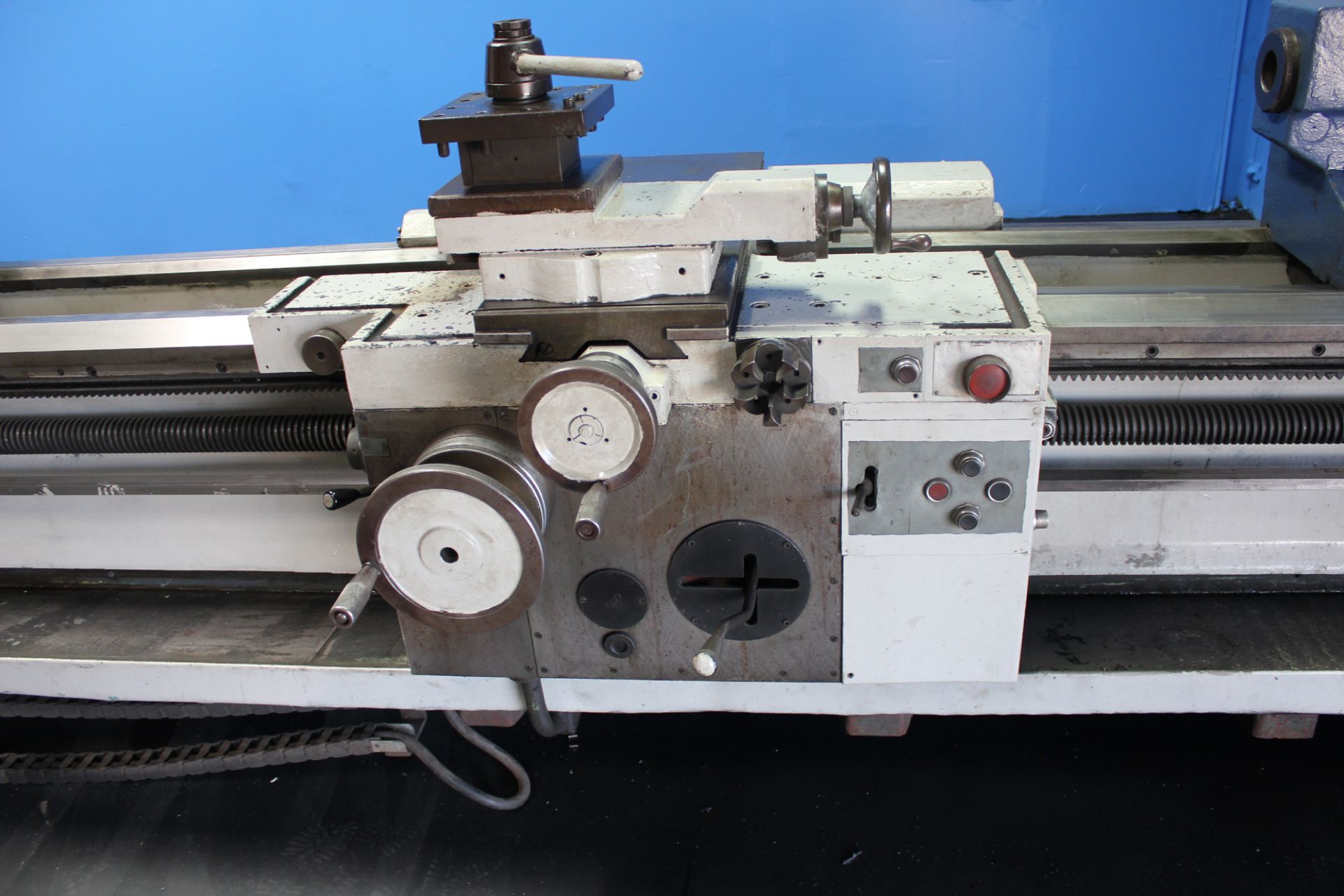 25" Swing x 144" Center Tos Engine Lathe Metal Turning Machining - Located In: Huntington Park, CA - - Image 4 of 9