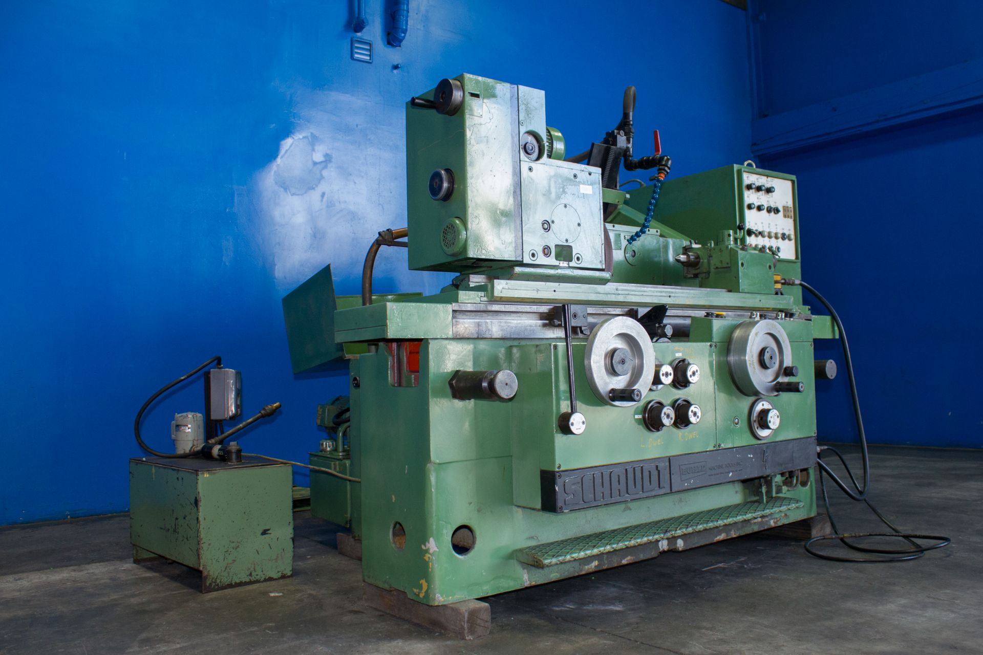 11" Swing x 20" Centers Schaudt Cylindrical OD Metal Grinder - Located In: Huntington Park, CA - - Image 7 of 16