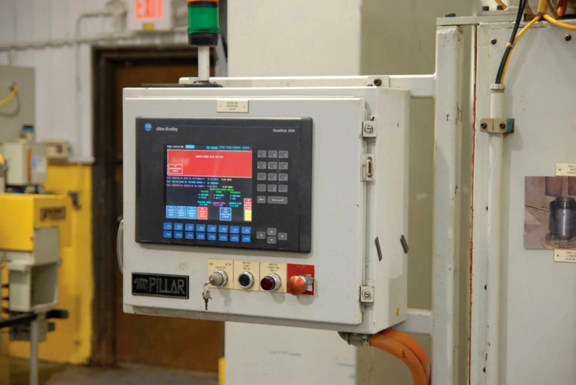 50 KW 1650 - 950 Degree Pillar Induction Heat Treat System Metal Heater 2000 - Located In: - Image 3 of 3