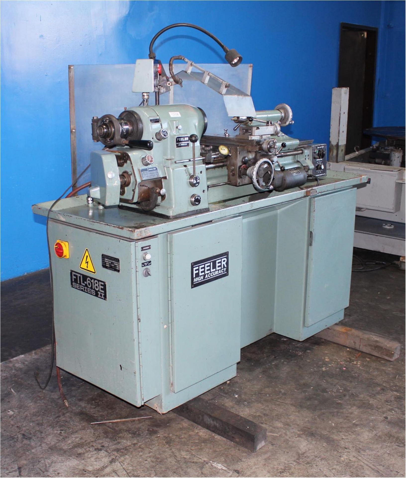 11" x 18" Feeler Hardinge Style HLVH High Precision Toolroom Lathe Metal Turning - Located In: - Image 3 of 7