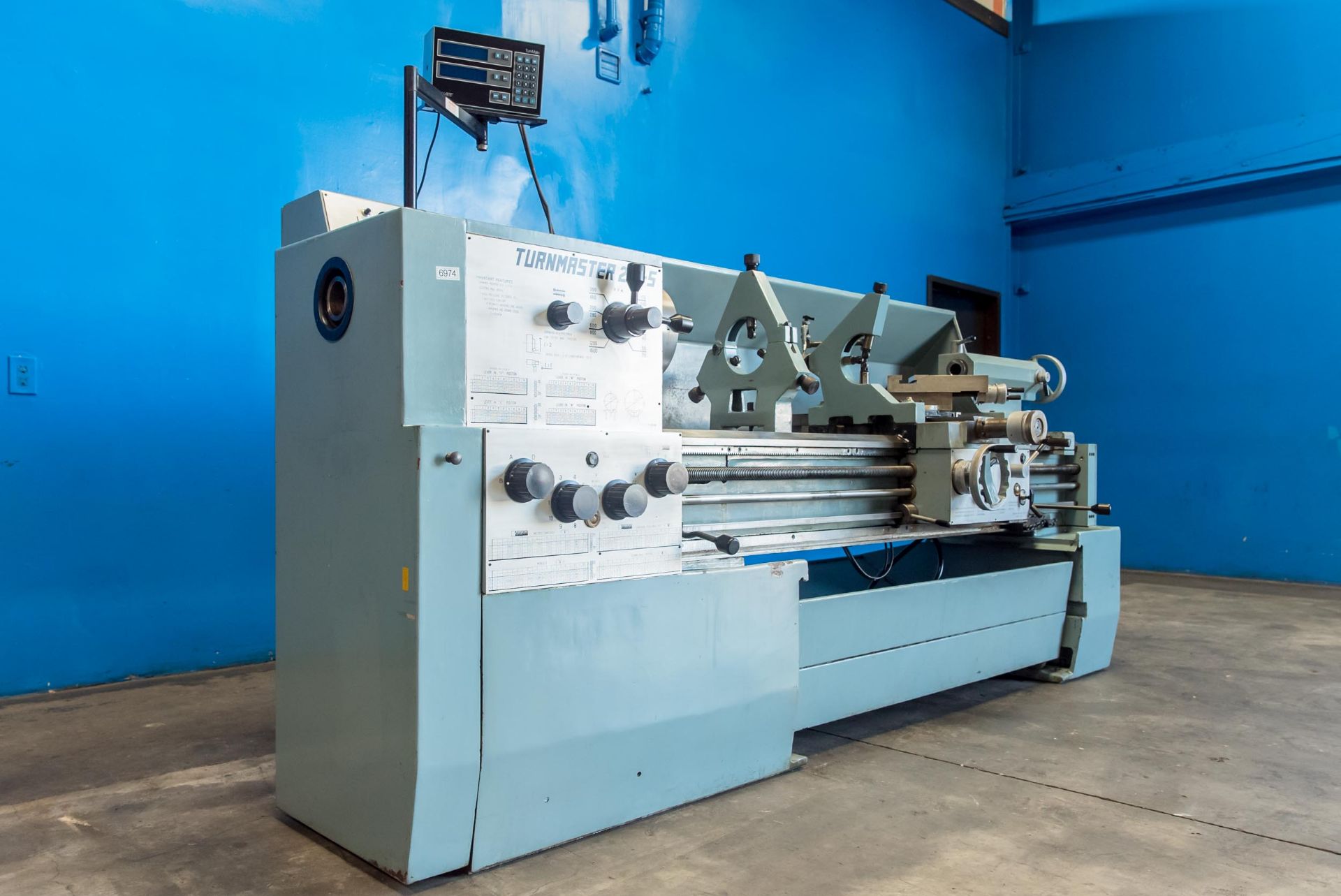 21"/29" Swing x 70" Center Turnmaster Engine Lathe Metal Turning Machine DROs - Located In: - Image 7 of 16