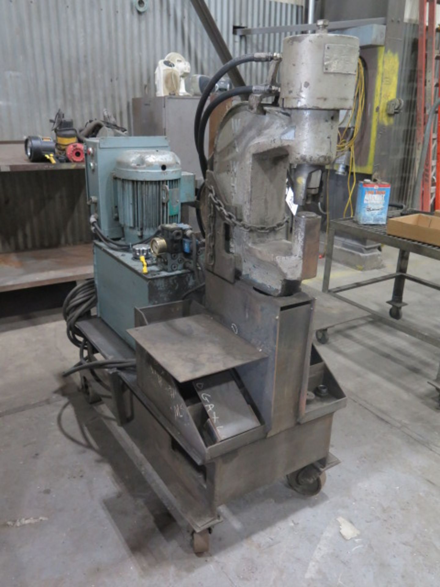 50 Ton Whitney MDL 751-007 Hydraulic Portable C Frame Fabricating Punch - Located In: Huntington - Image 2 of 6