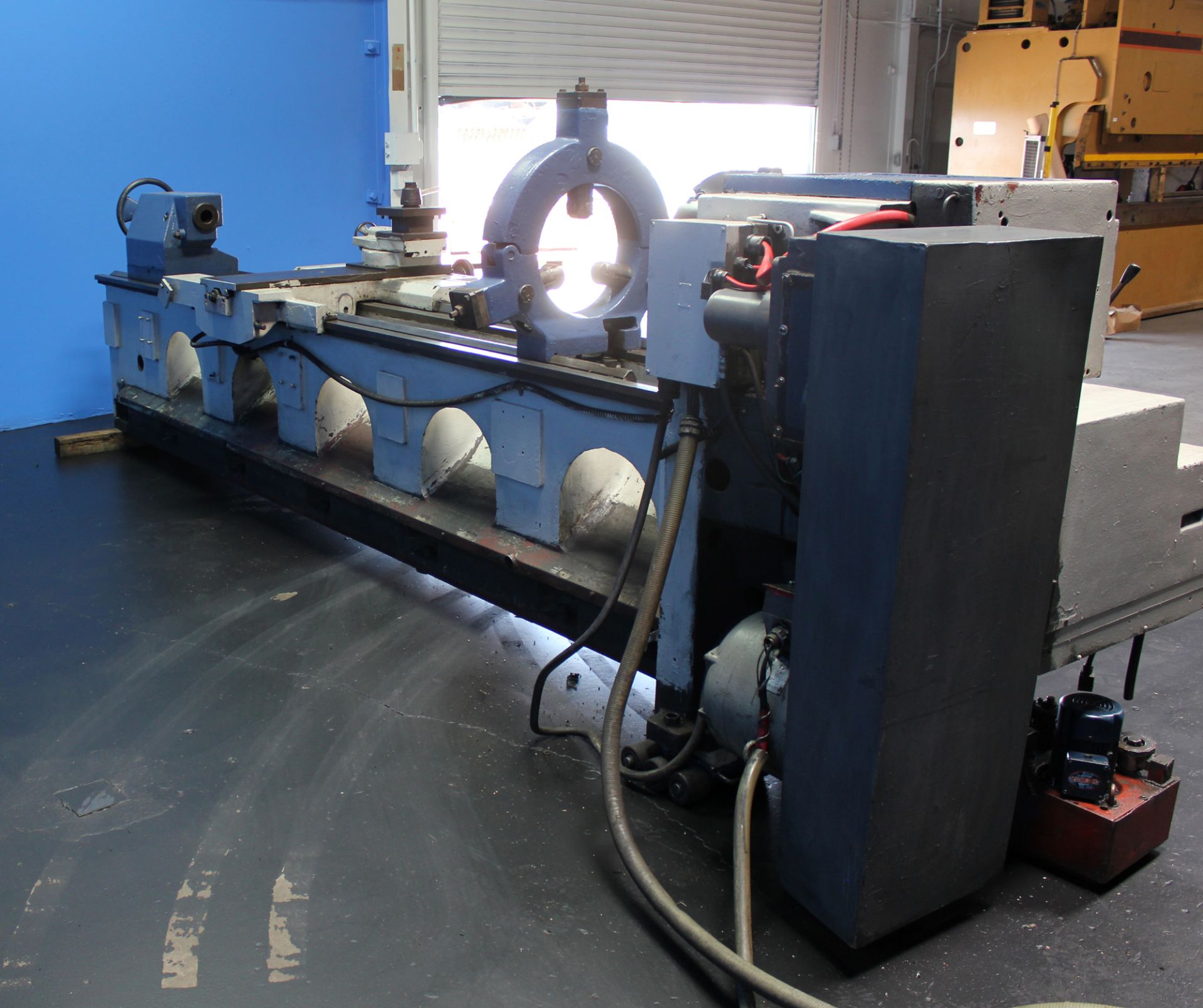 25" Swing x 144" Center Tos Engine Lathe Metal Turning Machining - Located In: Huntington Park, CA - - Image 8 of 9