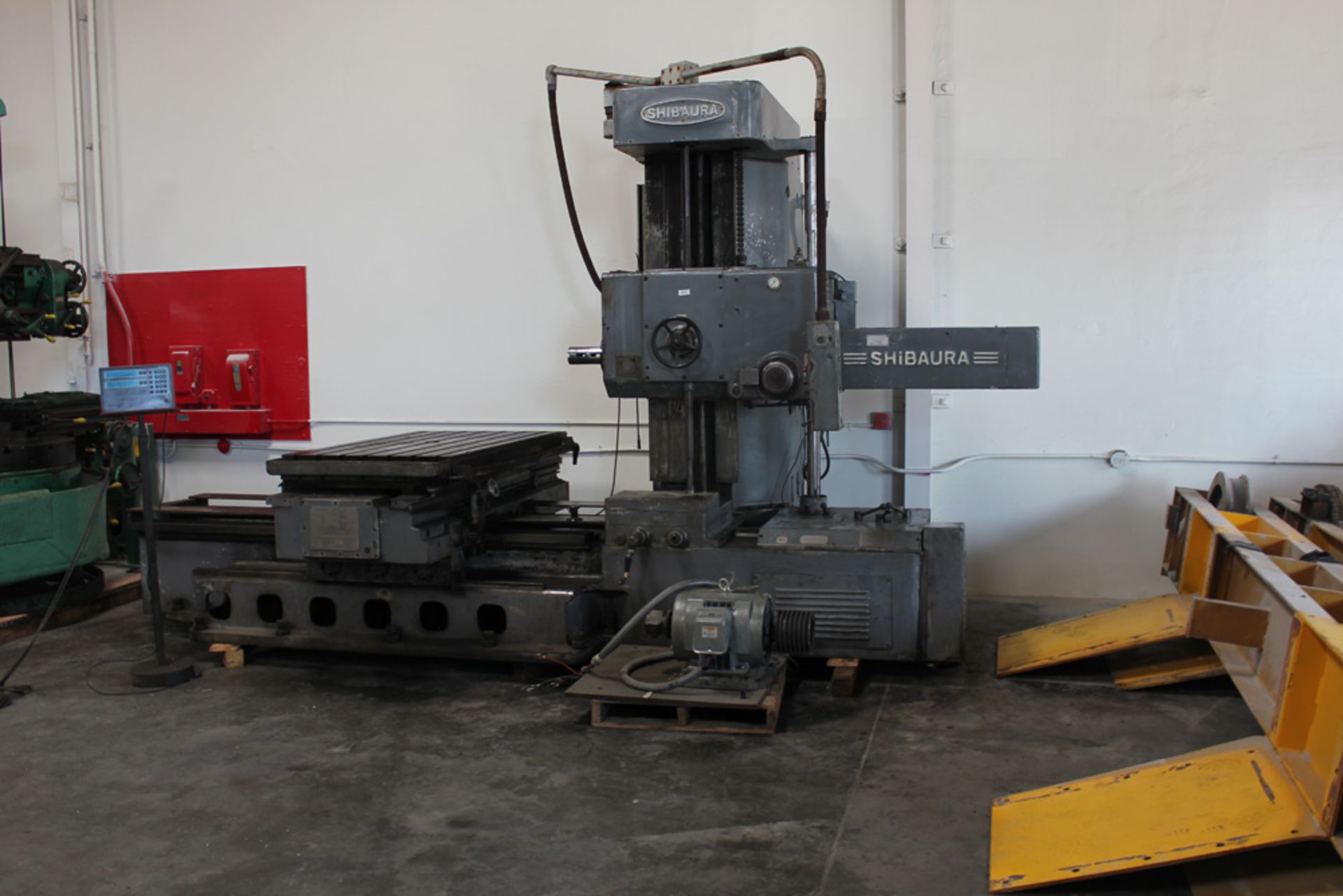 3.5" Shibuara Table Type Horizontal Boring Mill Metal Milling Machine - Located In: Huntington Park, - Image 3 of 12