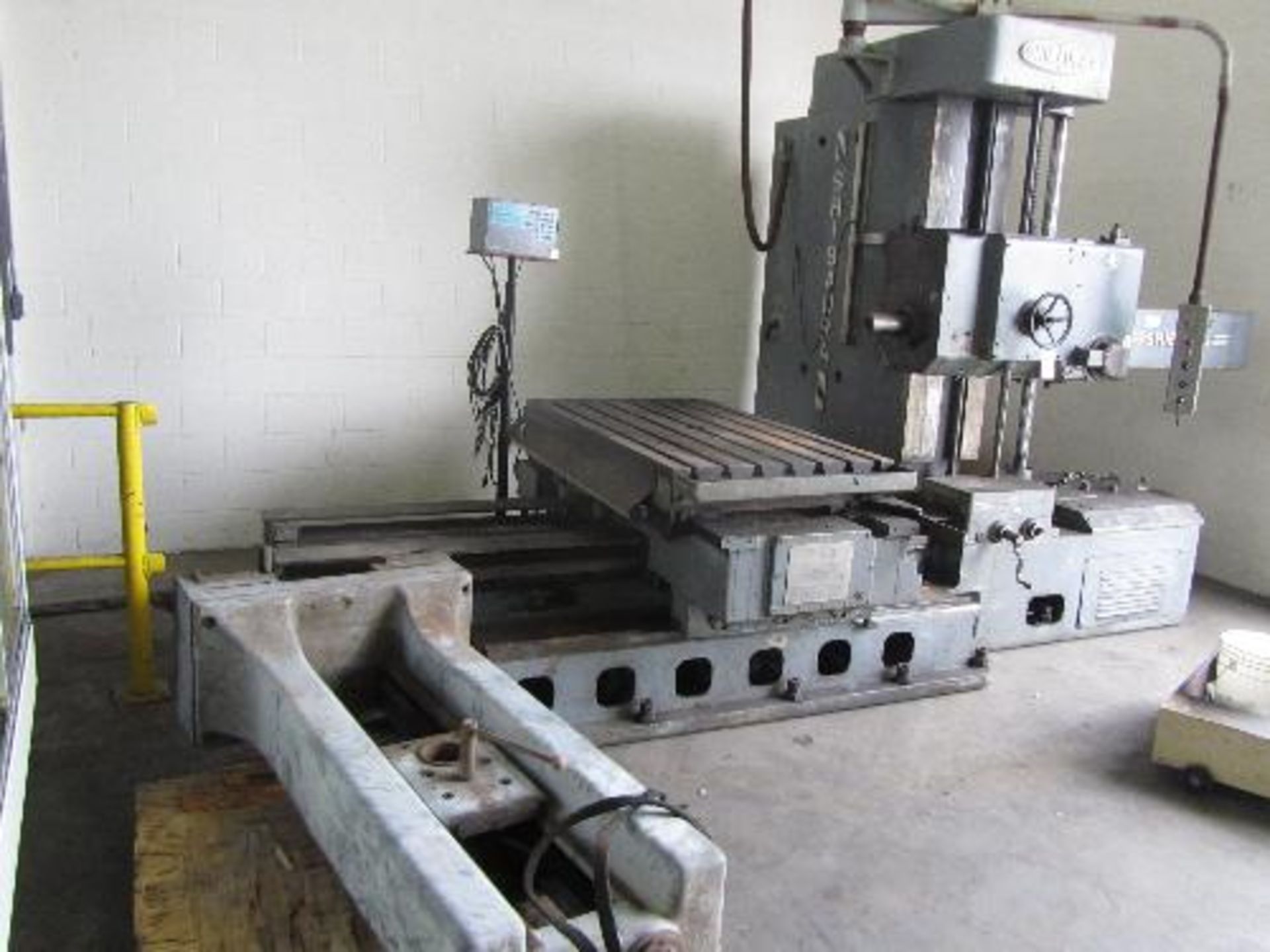 3.5" Shibuara Table Type Horizontal Boring Mill Metal Milling Machine - Located In: Huntington Park,