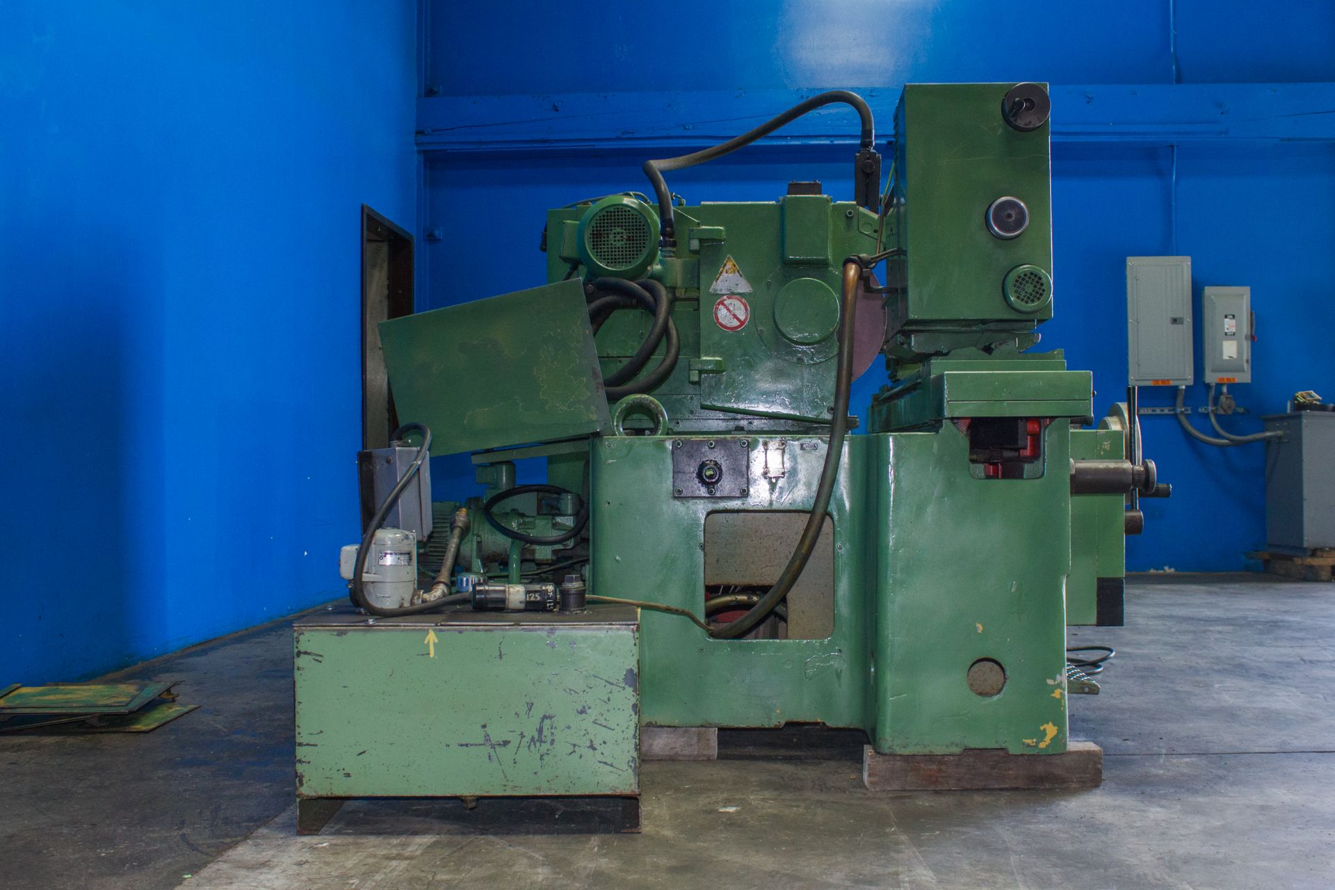 11" Swing x 20" Centers Schaudt Cylindrical OD Metal Grinder - Located In: Huntington Park, CA - - Image 6 of 16
