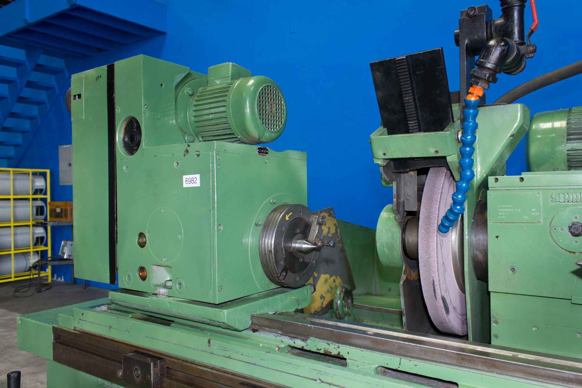 11" Swing x 20" Centers Schaudt Cylindrical OD Metal Grinder - Located In: Huntington Park, CA - - Image 11 of 16