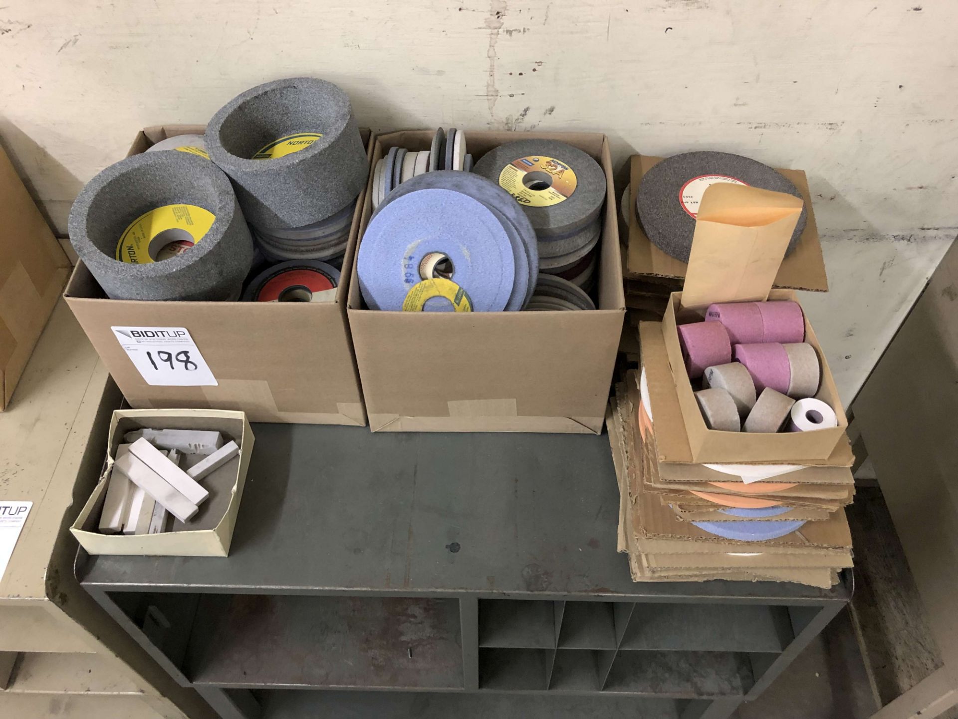 Large Quantity of Grinding Wheels, Various Sizes - Image 2 of 4