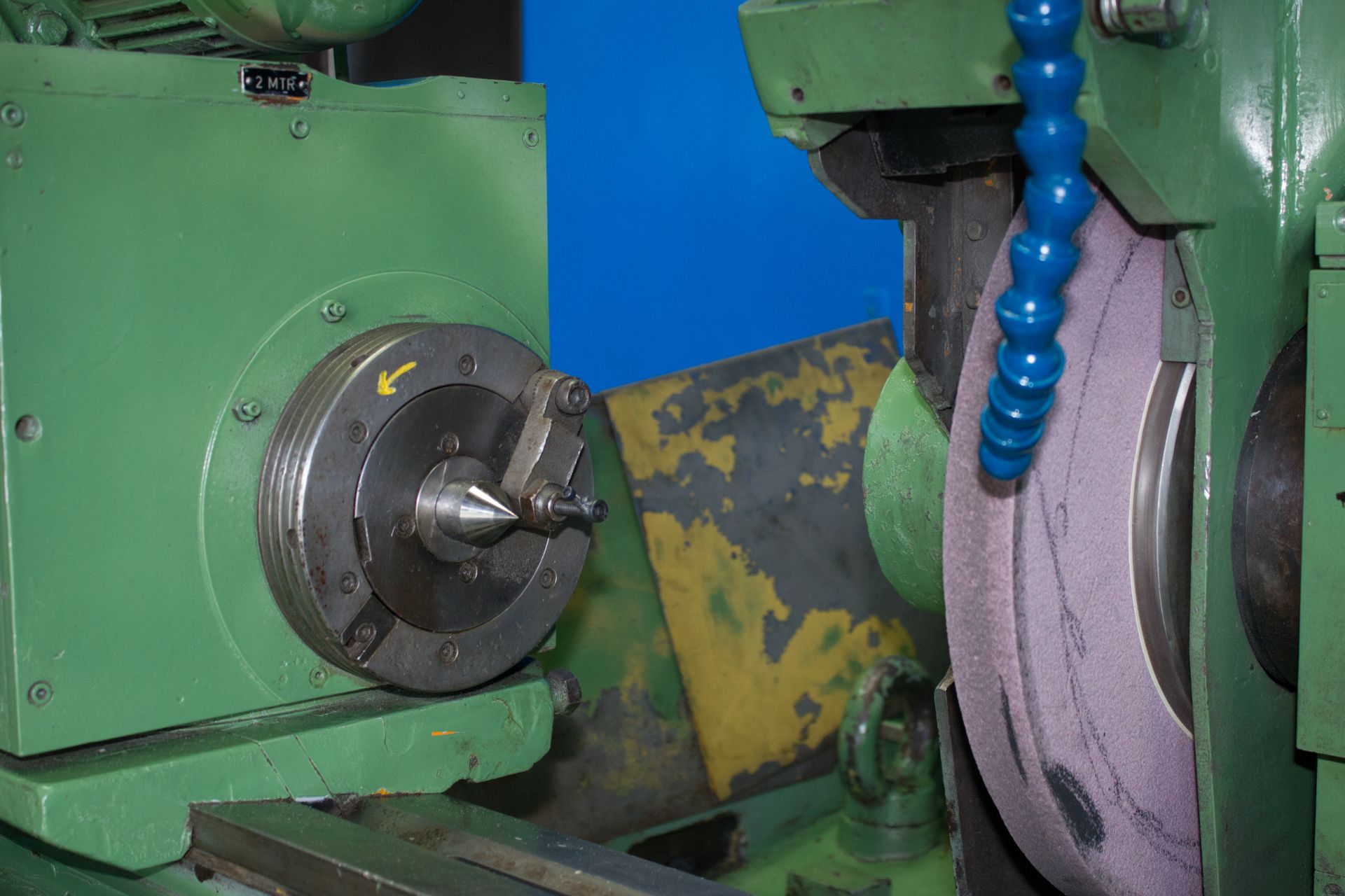 11" Swing x 20" Centers Schaudt Cylindrical OD Metal Grinder - Located In: Huntington Park, CA - - Image 14 of 16