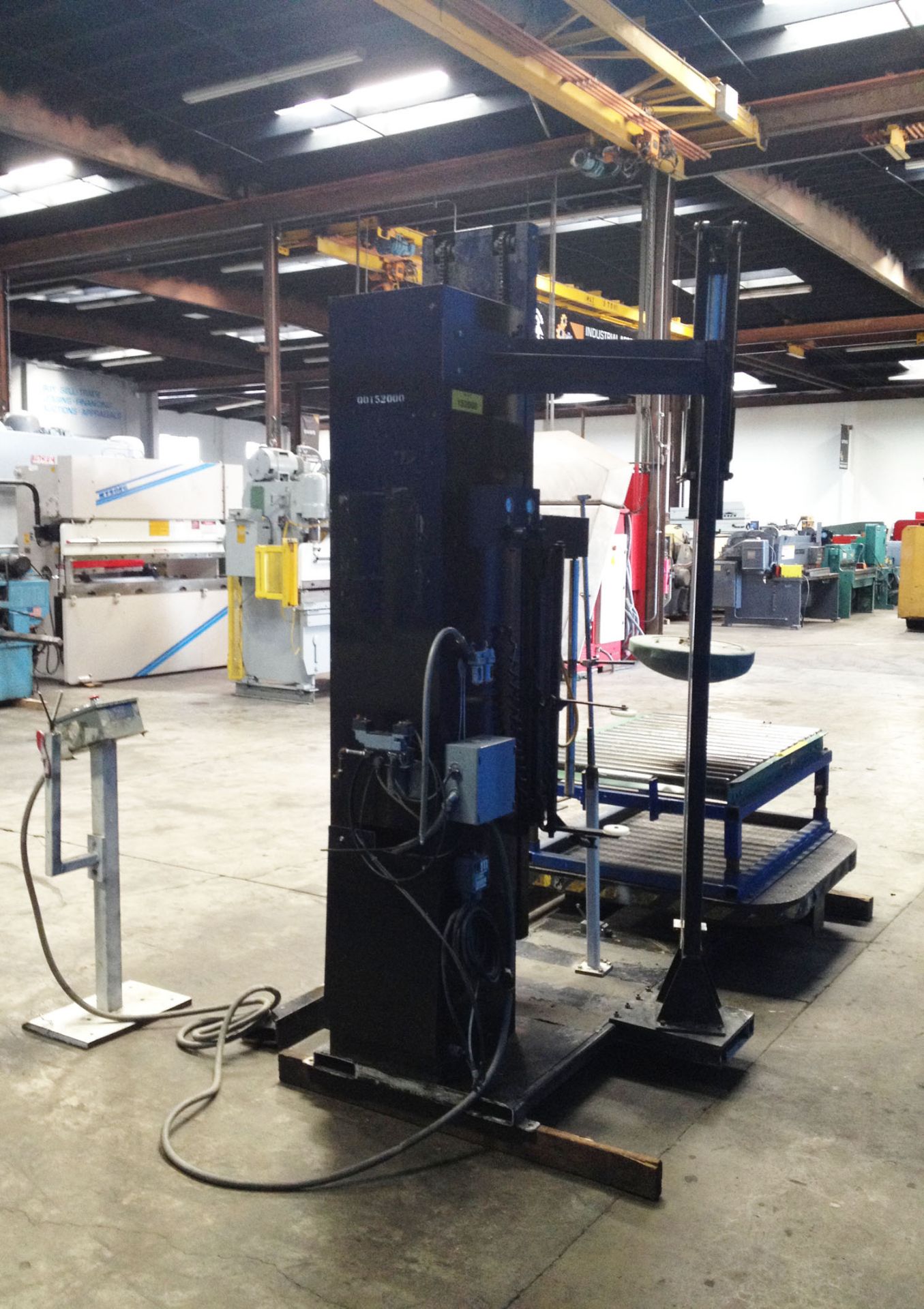 IPM Rotary Table Stretch Wrapping Machine, 48" x 48", Mdl: 55 Series, Located In: Huntington Park, - Image 4 of 11