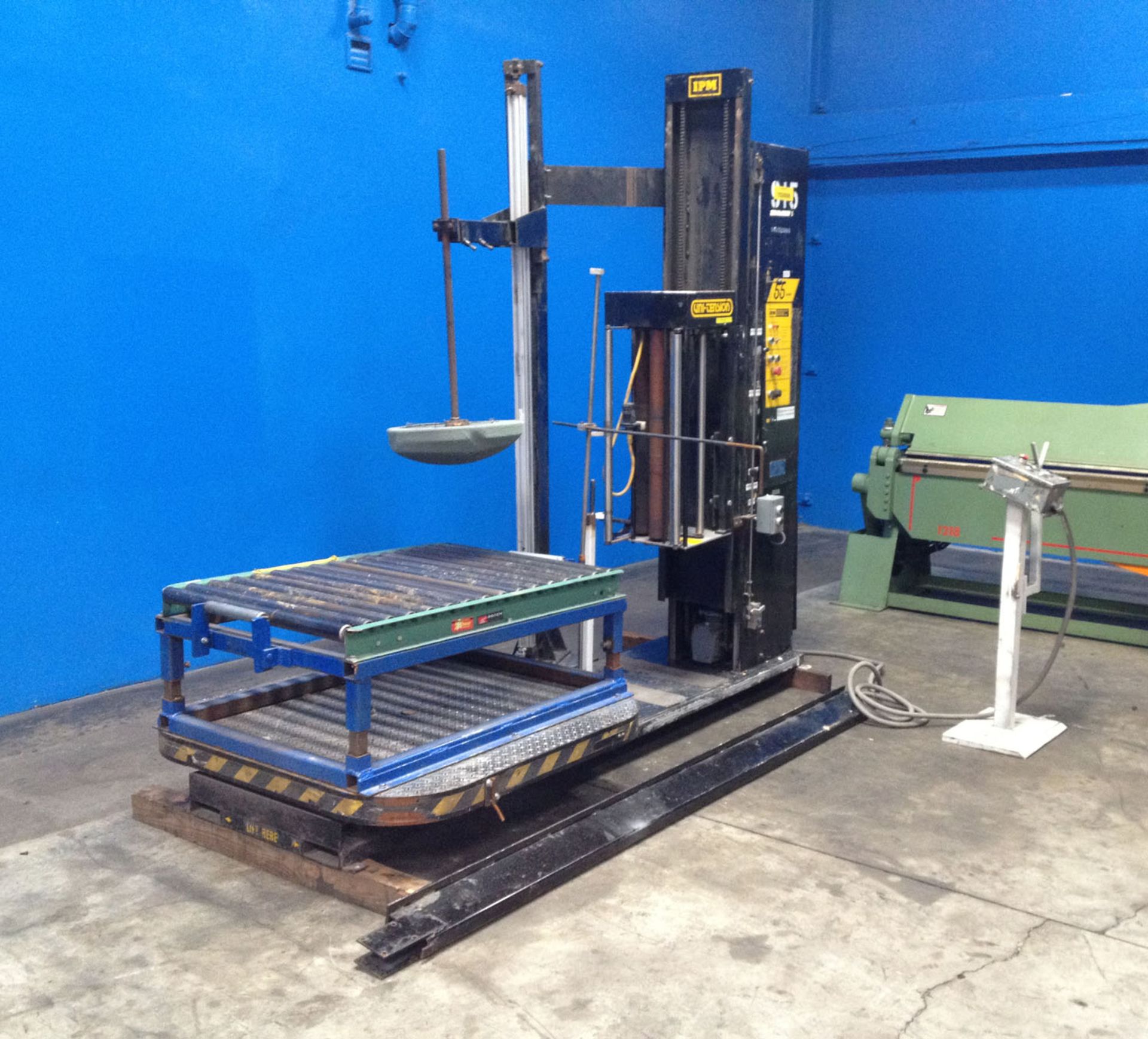 IPM Rotary Table Stretch Wrapping Machine, 48" x 48", Mdl: 55 Series, Located In: Huntington Park, - Image 2 of 11