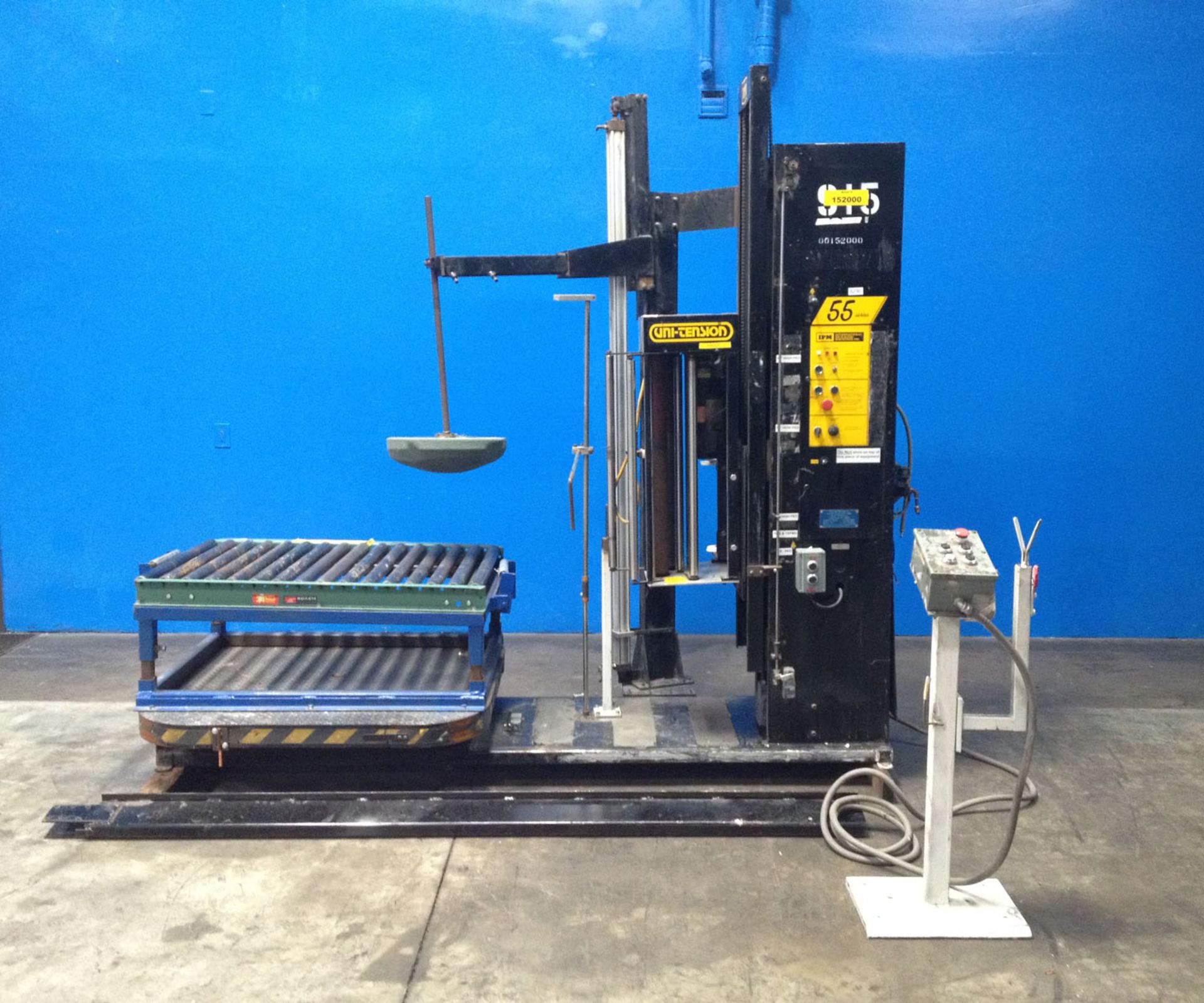 IPM Rotary Table Stretch Wrapping Machine, 48" x 48", Mdl: 55 Series, Located In: Huntington Park,