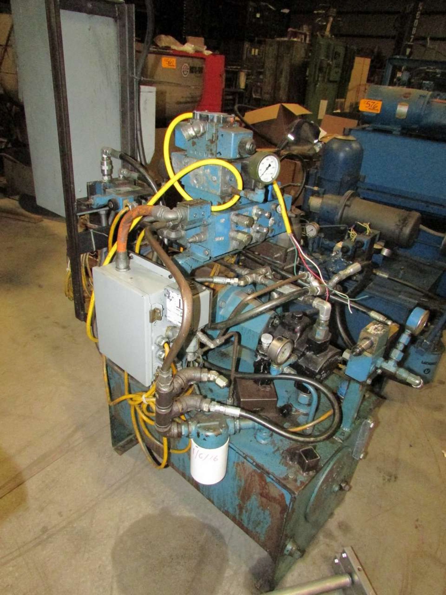 Racine 3HP Hydraulic Power Unit - Image 4 of 4