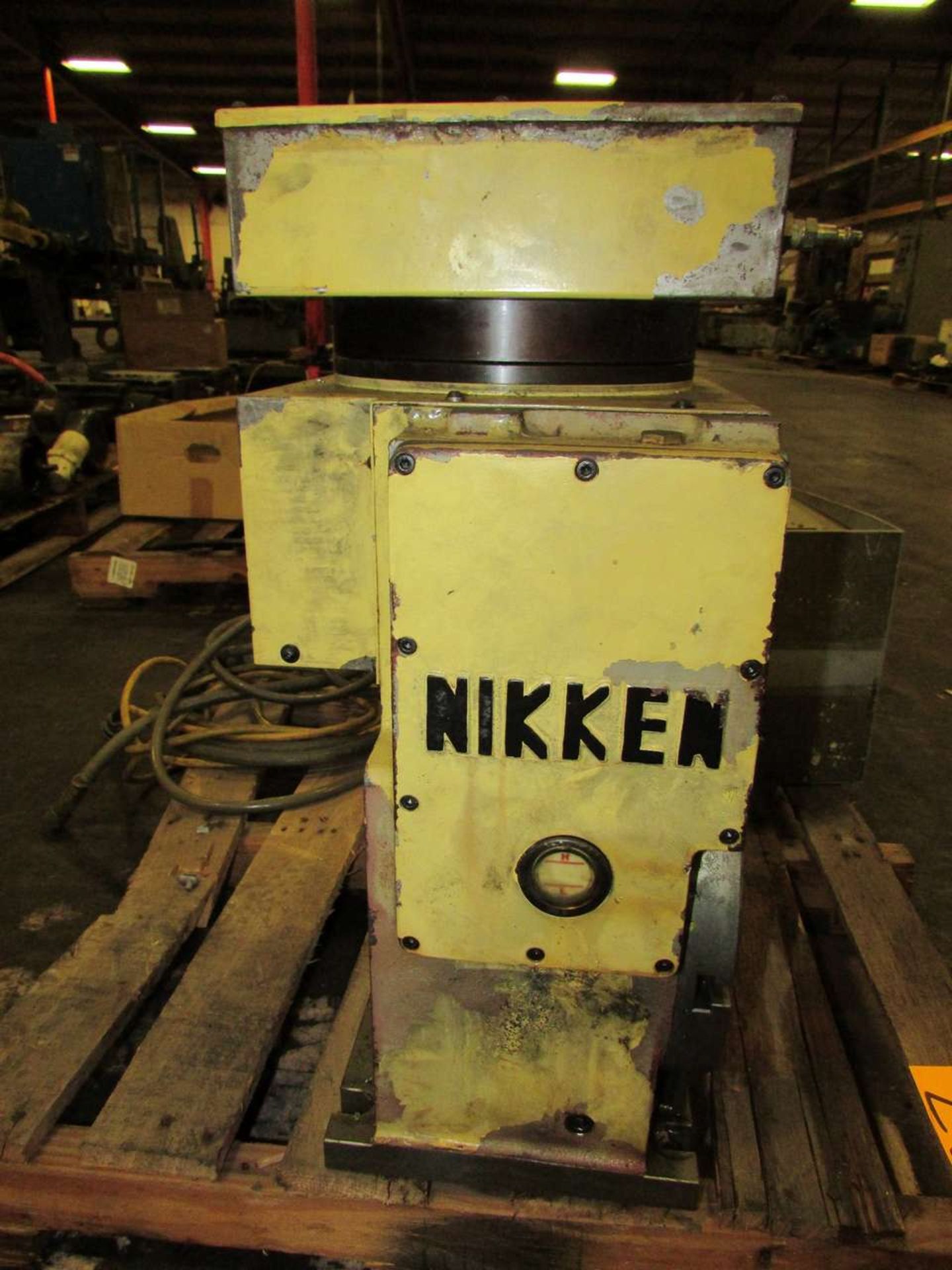 Nikken Kosakusho CNC-250T 250mm 4th Axis Rotary Table - Image 3 of 5