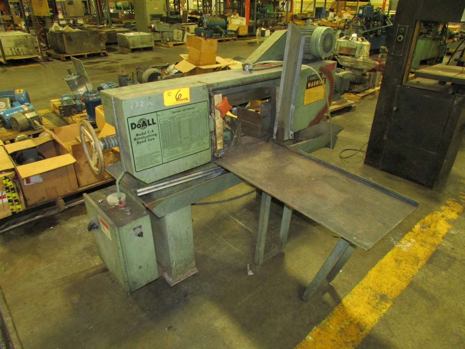 DoAll C-4 Horizontal Bandsaw