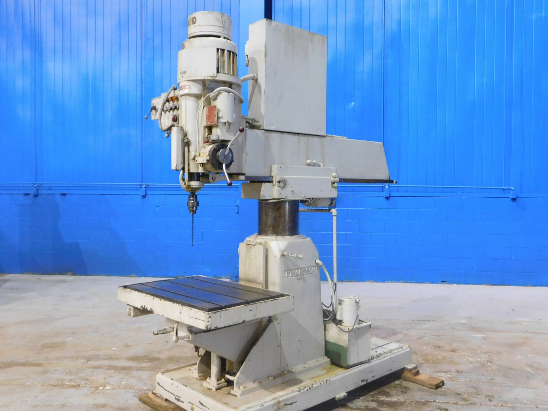 Johansson Radial Arm Drill, 3' x 11", S/N: 51621, Located In: Painesville, OH - Image 8 of 9