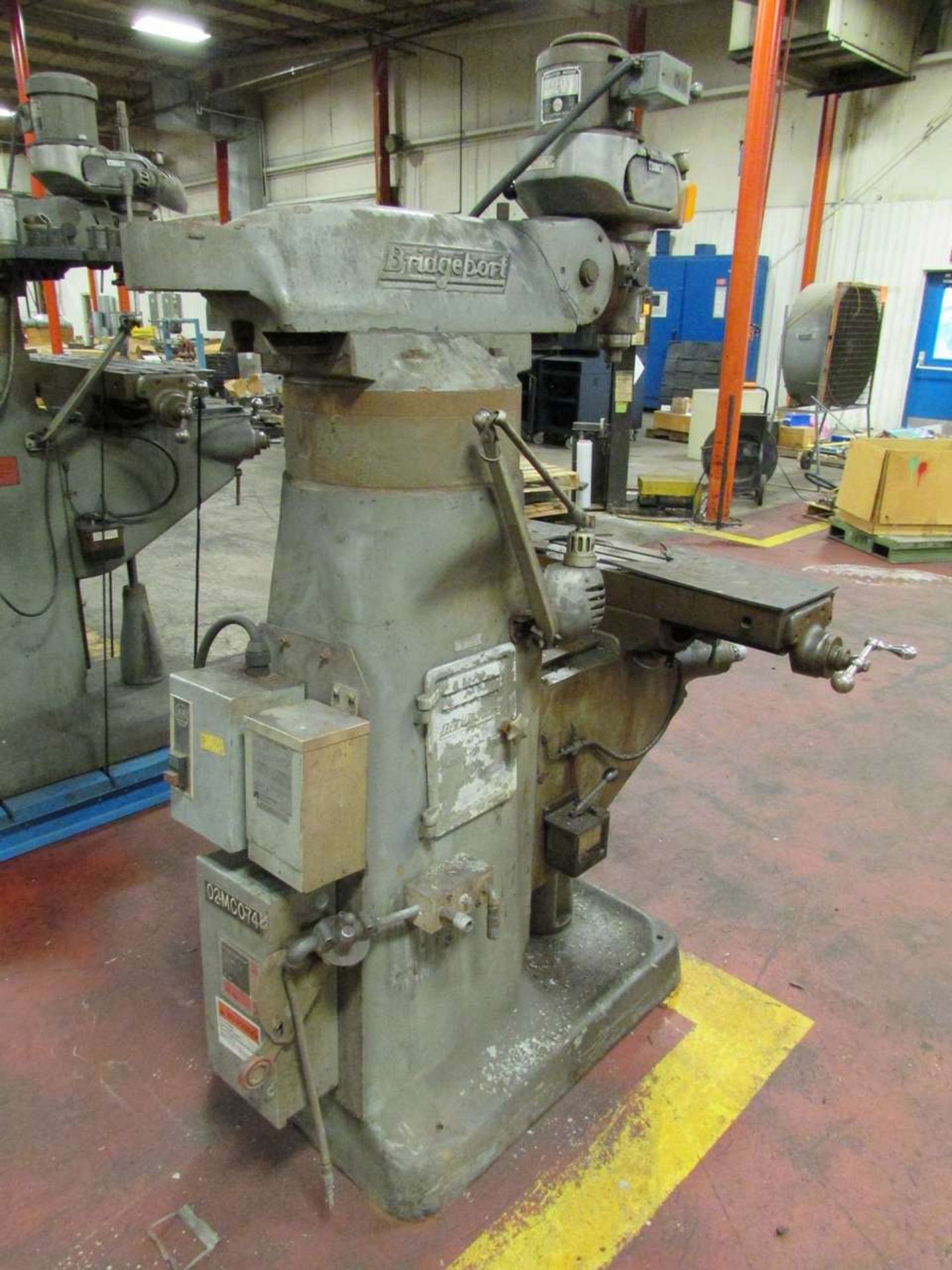 Bridgeport Vertical Milling Machine - Image 5 of 12