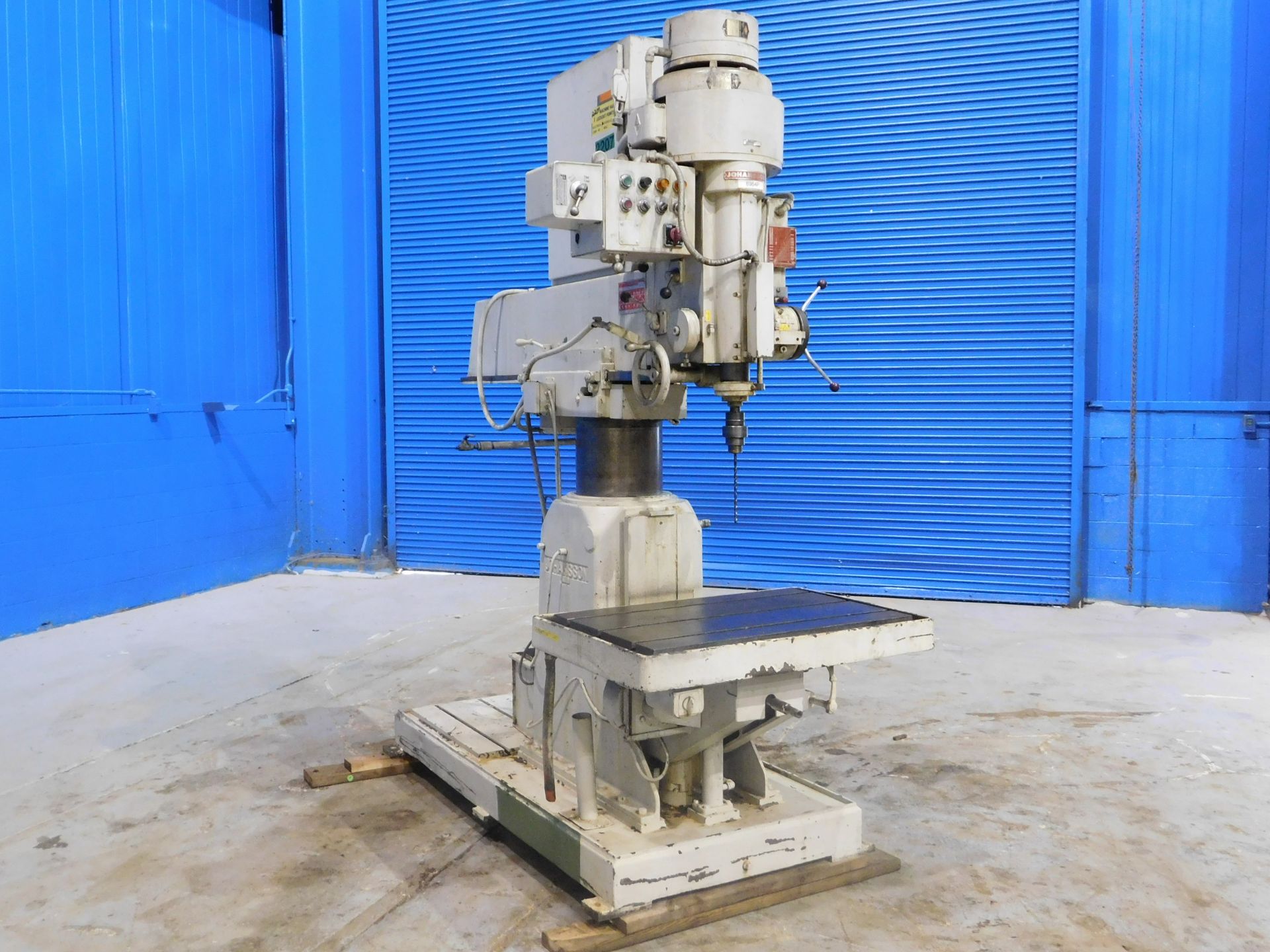Johansson Radial Arm Drill, 3' x 11", S/N: 51621, Located In: Painesville, OH - Image 9 of 9