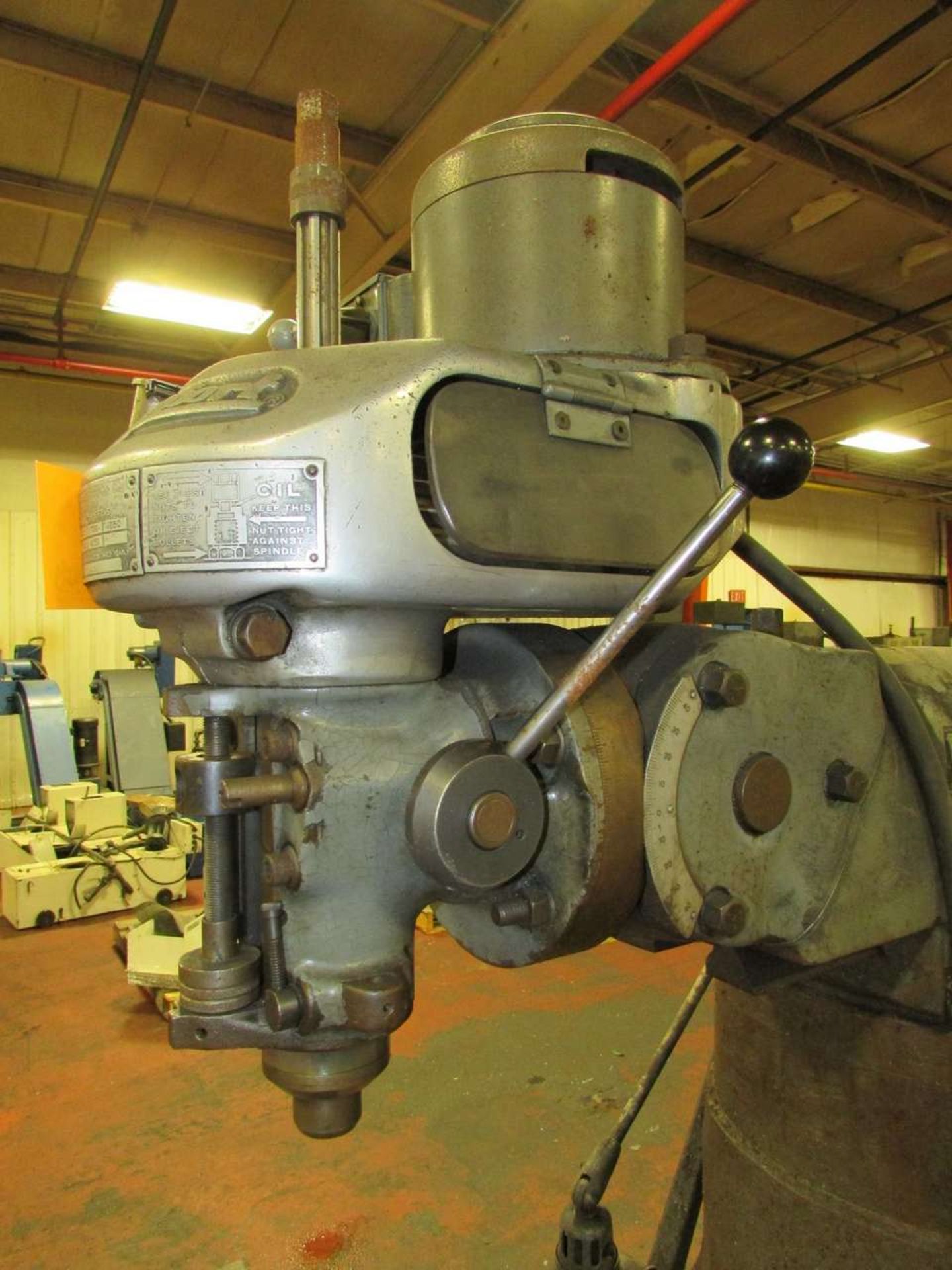 Bridgeport Vertical Milling Machine - Image 8 of 12