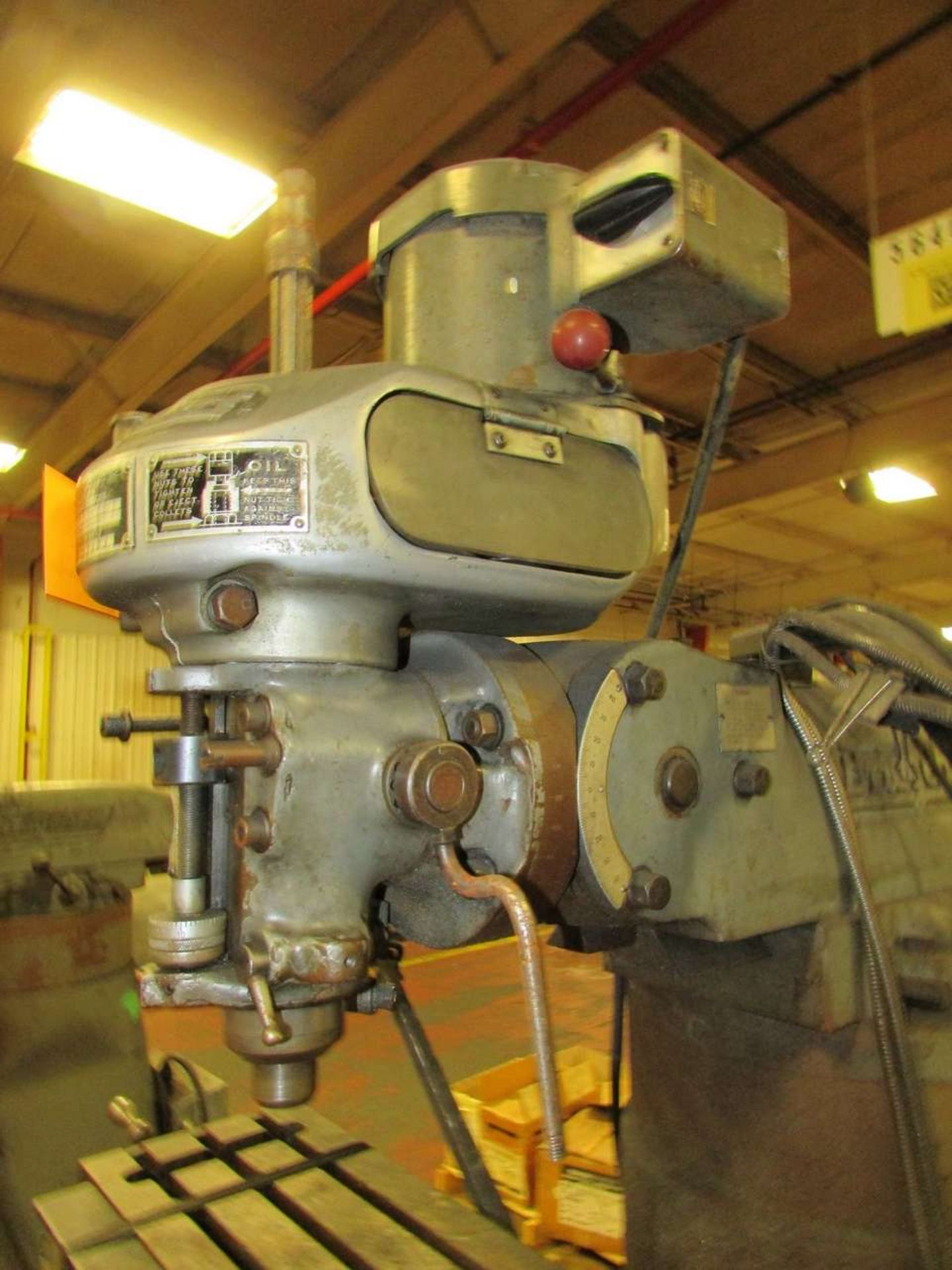 Bridgeport Vertical Milling Machine - Image 8 of 13