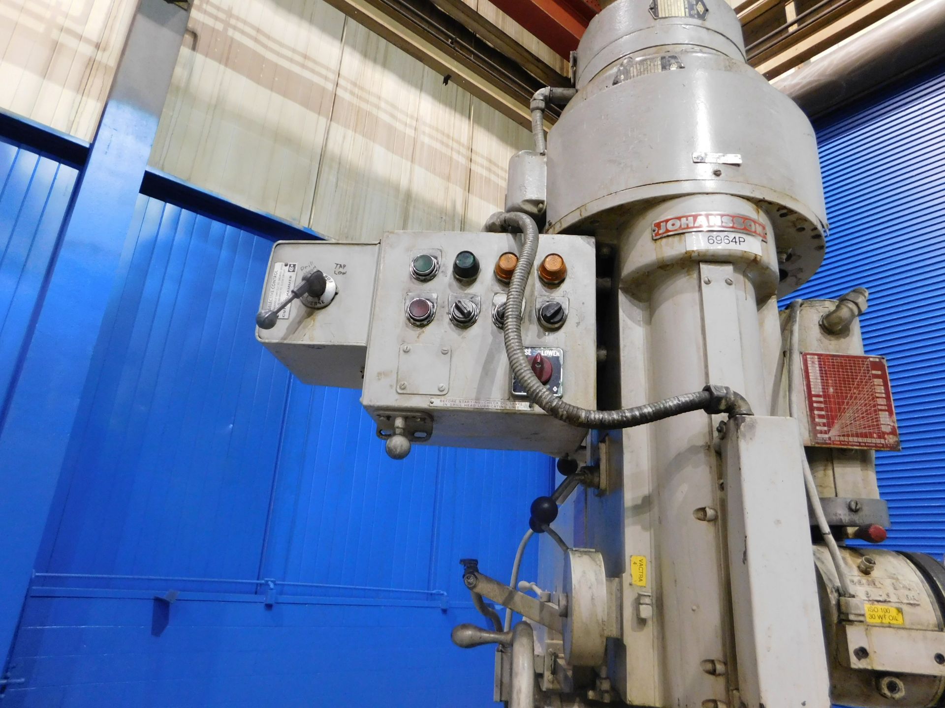 Johansson Radial Arm Drill, 3' x 11", S/N: 51621, Located In: Painesville, OH - Image 2 of 9