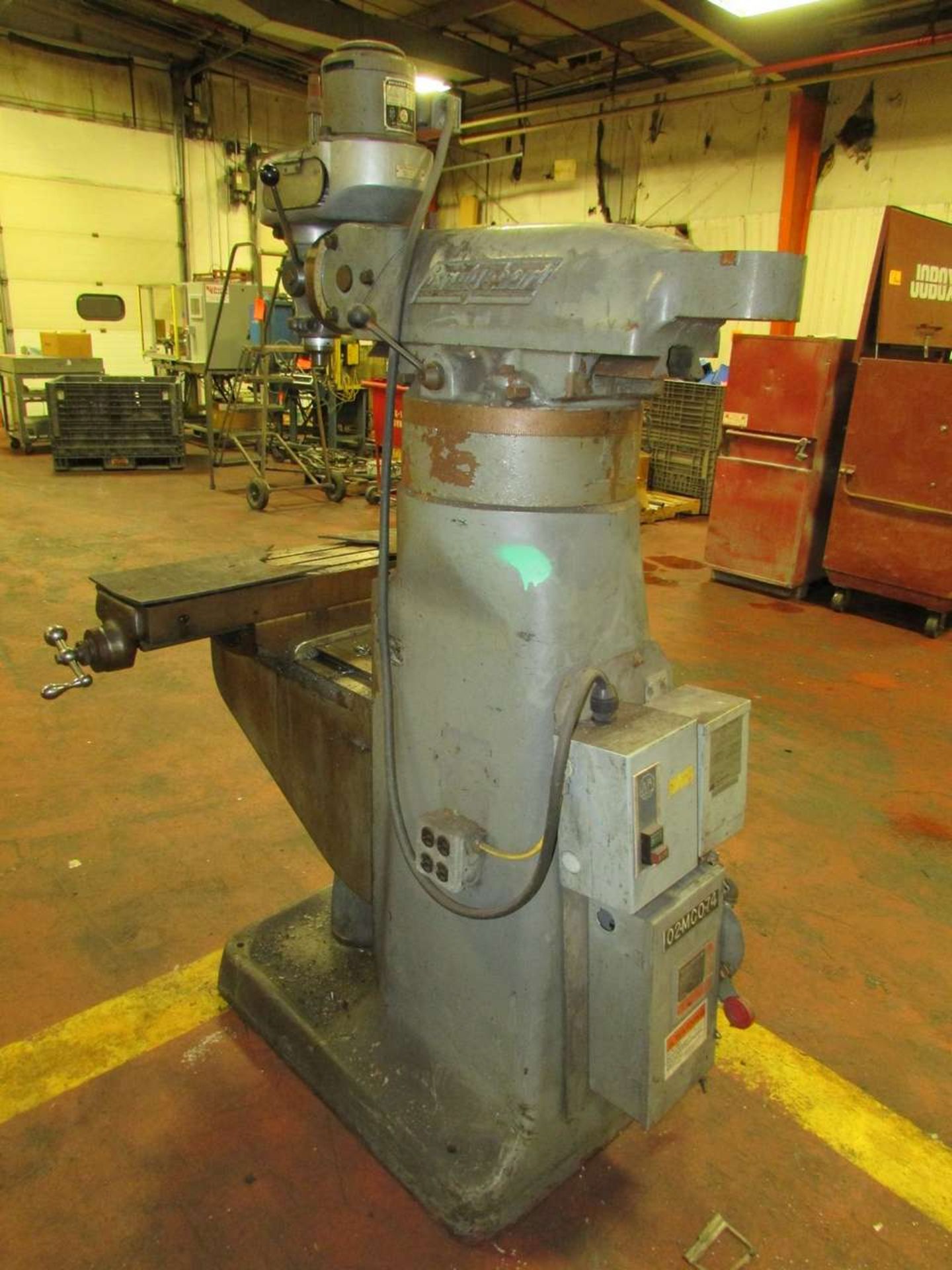 Bridgeport Vertical Milling Machine - Image 4 of 12