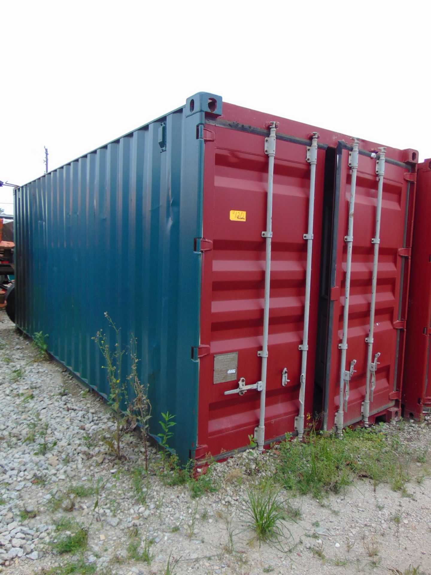 2005 Restroom Accommodation Container 20' X 8', w/ (4) Toilets & Sinks