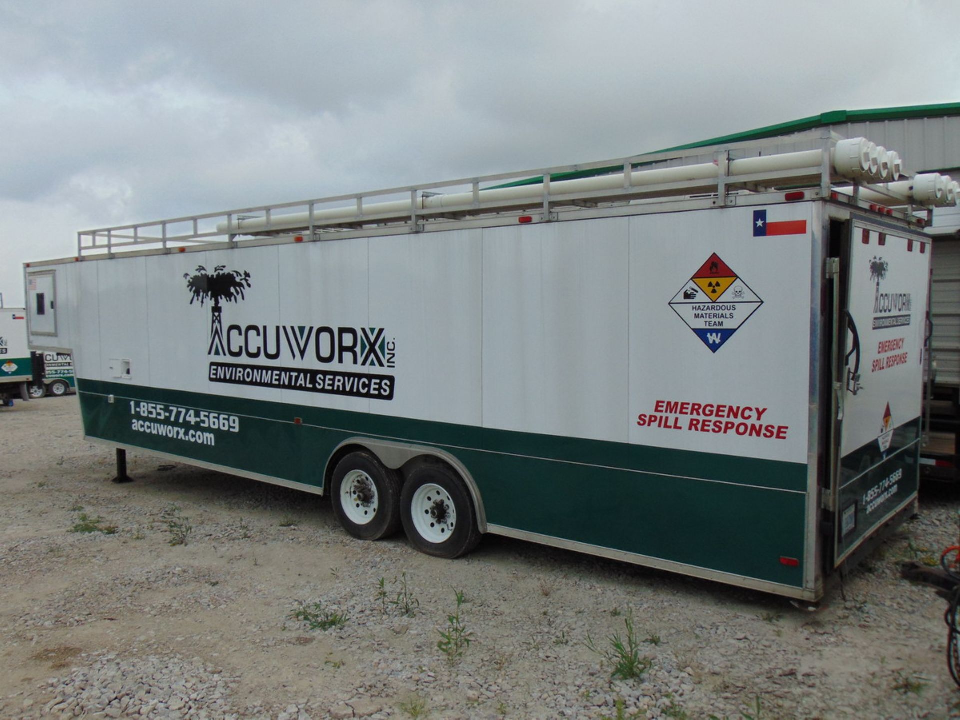 2013 Covered Wagon Trailers 28F Command 28' T/A Gooseneck Enclosed Cargo Trailer, Rear Ramp Door, - Image 3 of 8