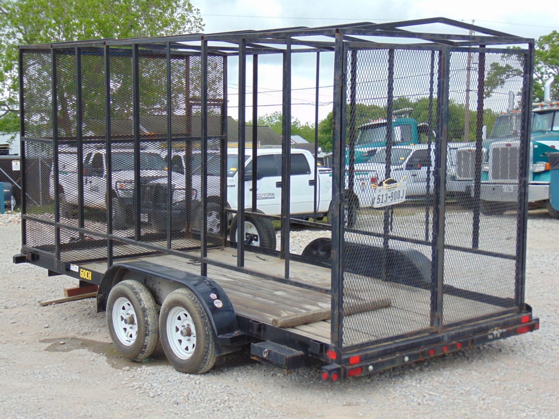 2015 Big Tex 60CH T/A Utility Trailer, Steel Frame Enclosure, 16'L, Vin: 16VCX1622F2069166 - Image 3 of 6