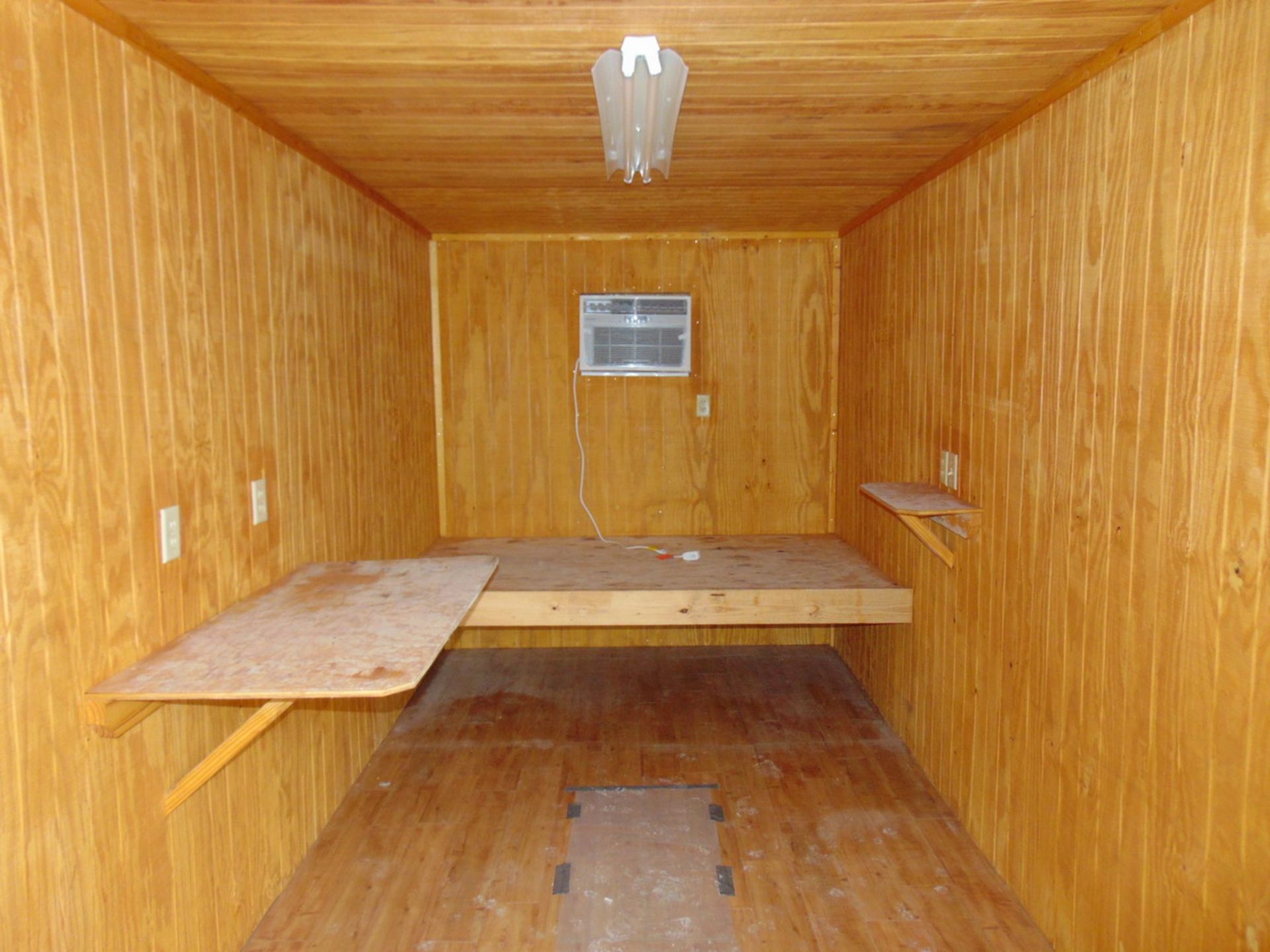 1996 Bedroom Accommodation Container 20' X 8', w/ Frigidaire AC Unit - Image 2 of 5