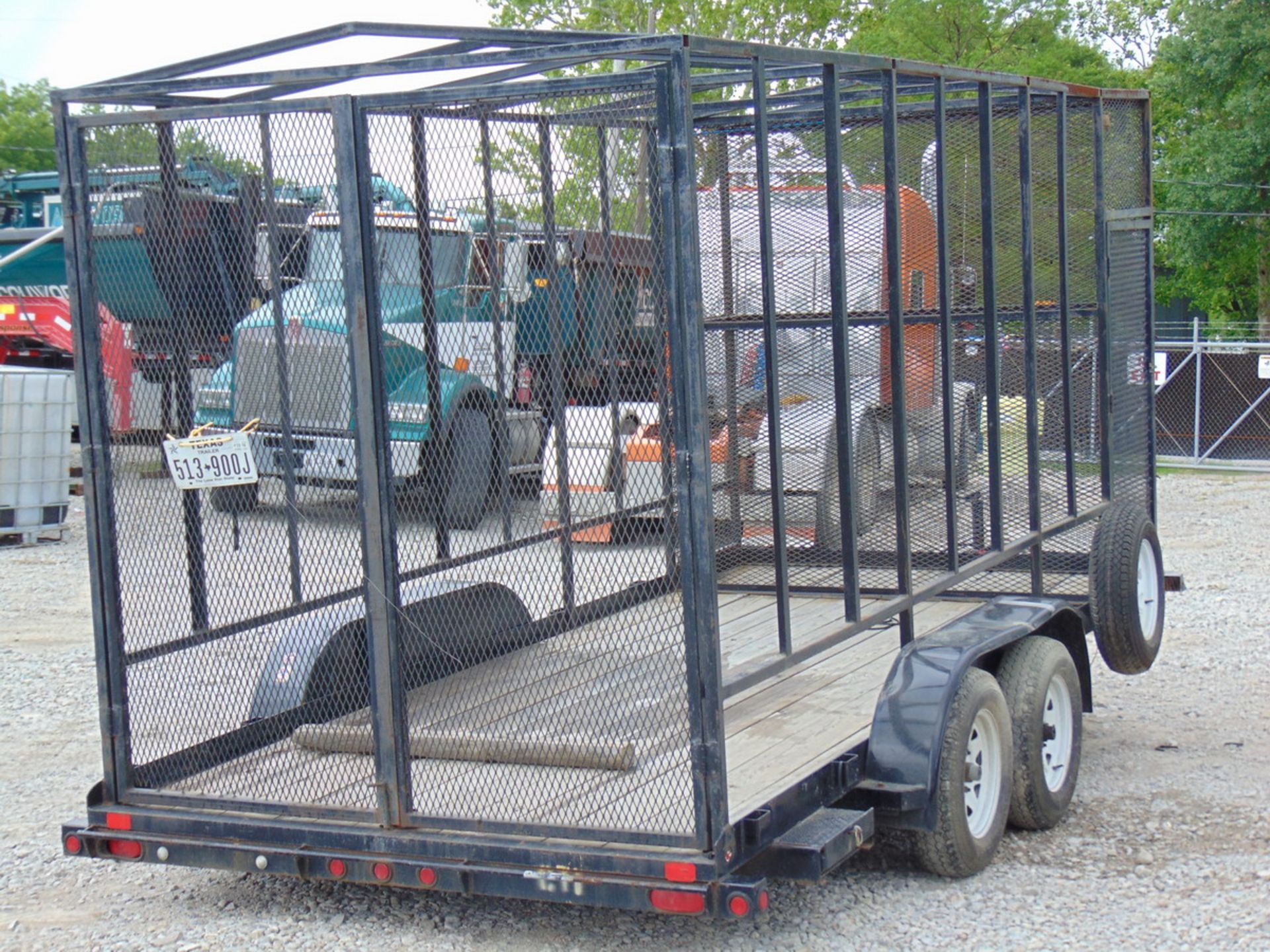 2015 Big Tex 60CH T/A Utility Trailer, Steel Frame Enclosure, 16'L, Vin: 16VCX1622F2069166 - Image 4 of 6