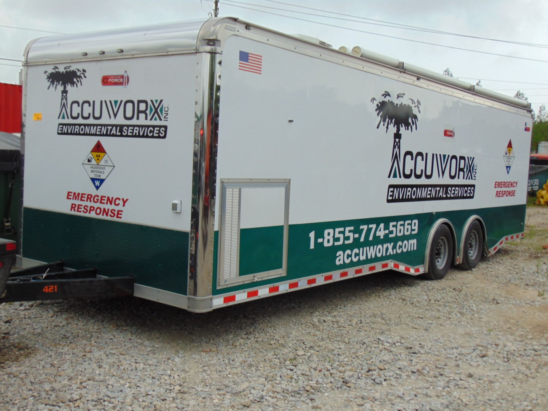 2015 Haulmark Cargo T/A Enclosed Cargo Trailer, Rear Ramp Door, Side Access Door, 28' X 8' ; Vin: